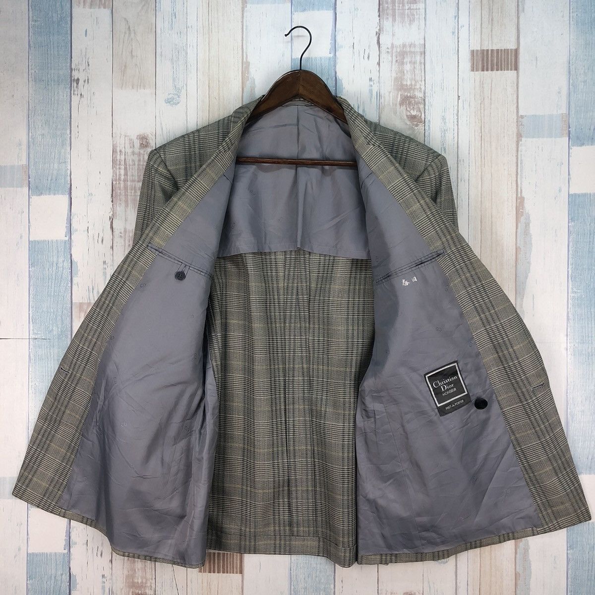 Christian Dior Monsieur Vintage Christian Dior Monsieur Double Breast Blazer Size US L / EU 52-54 / 3 - 3 Thumbnail