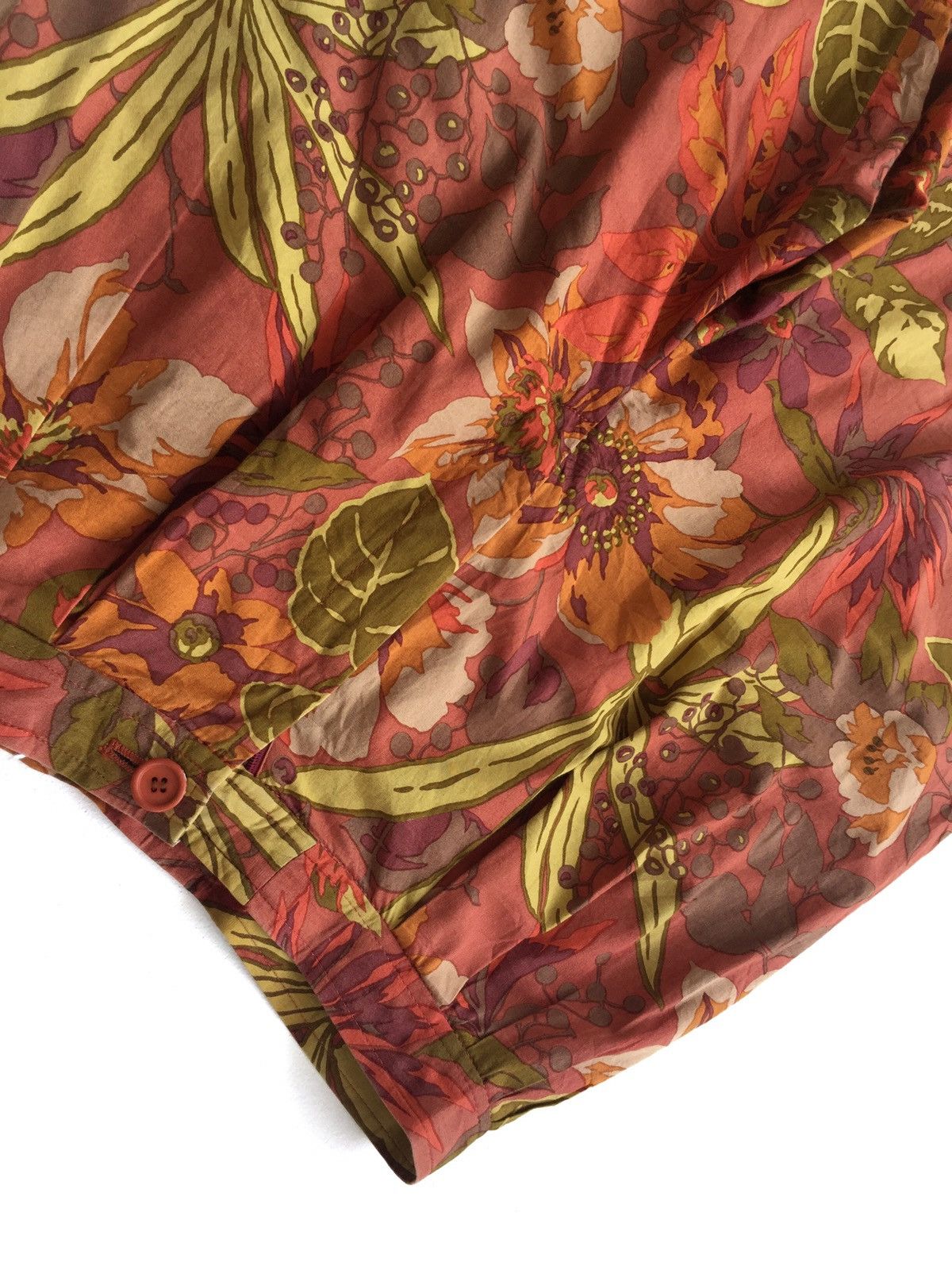 Vintage × Yves Saint Laurent 💥FinalDrop💥YvesSaintLaurent Overprint Floral Pant Size 26" / US 2 / IT 38 - 6 Thumbnail