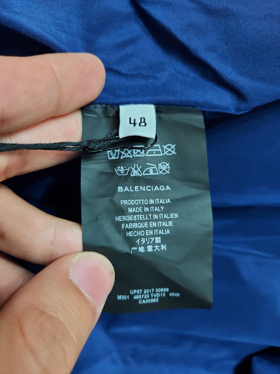 Balenciaga *New* FW17 AW17 Political Campaign Long Windbreaker Coat Size US M / EU 48-50 / 2 - 4 Thumbnail