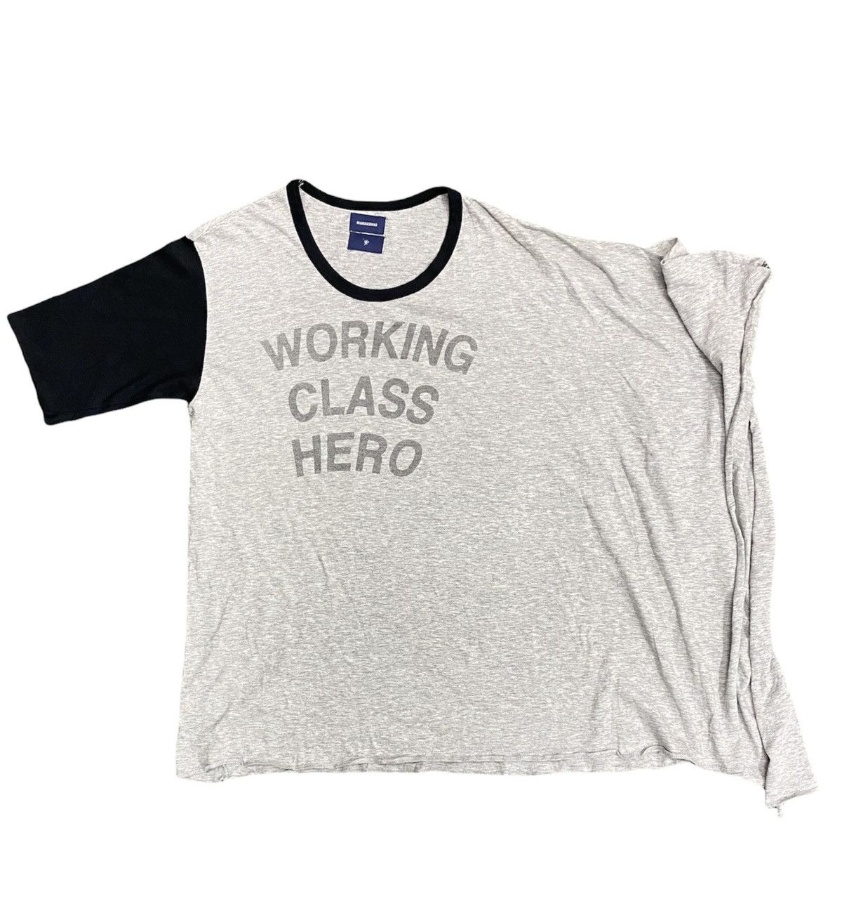 Japanese Brand × Maison MIHARA YASUHIRO Miharayasuhiro Asymmetrical Working Class Hero Tee Size US M / EU 48-50 / 2 - 1 Thumbnail