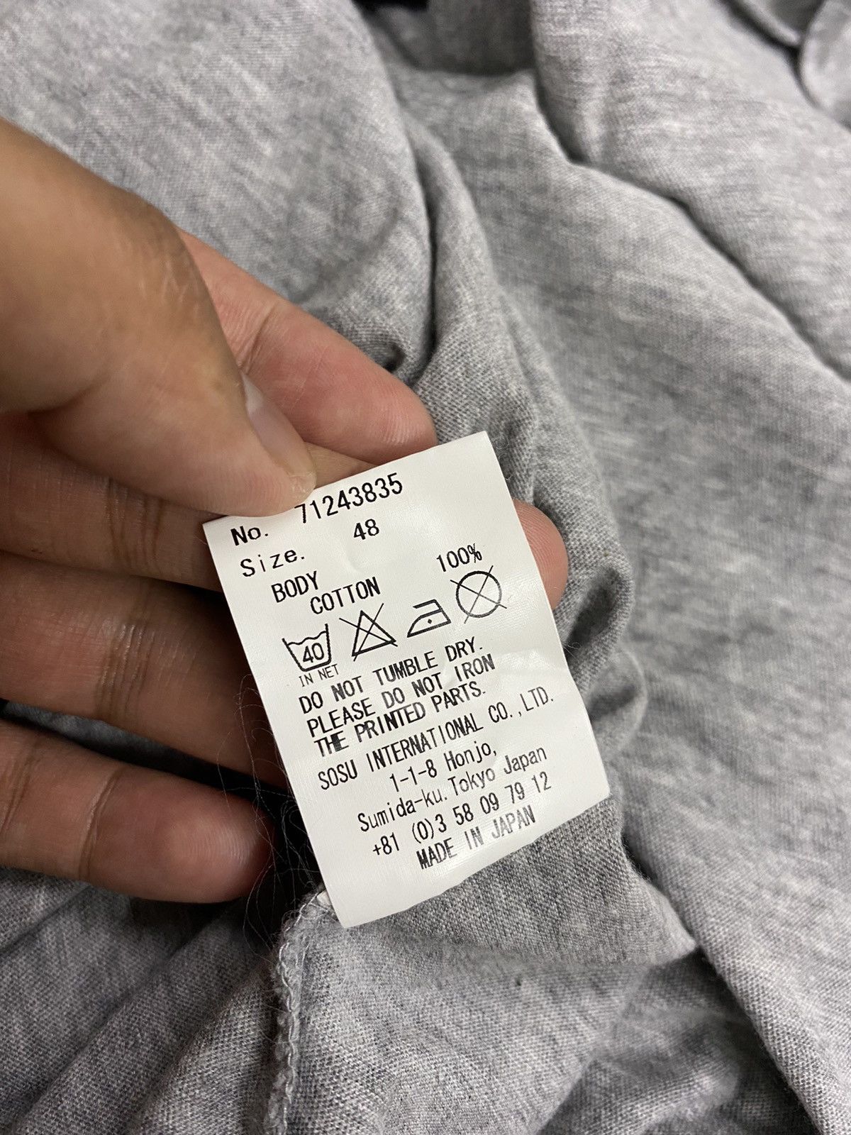 Japanese Brand × Maison MIHARA YASUHIRO Miharayasuhiro Asymmetrical Working Class Hero Tee Size US M / EU 48-50 / 2 - 6 Thumbnail