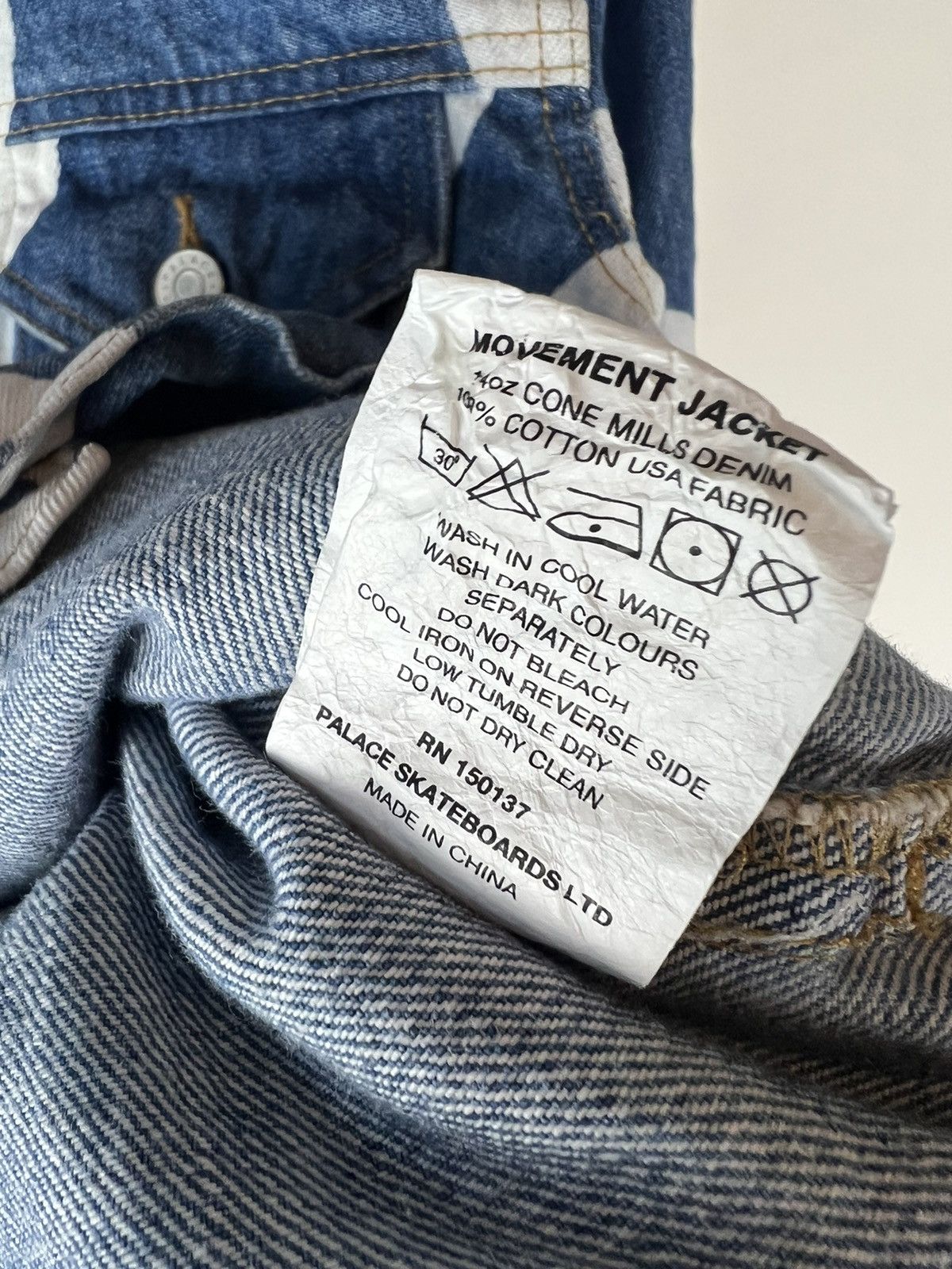 Palace Palace Movement Denim Jacket Size US S / EU 44-46 / 1 - 6 Thumbnail