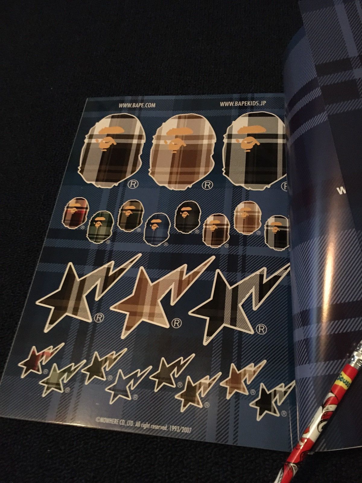Bape RARE OG A BATHING APE Bape 2007 AUTUMN WINTER MAGAZINE Size ONE SIZE - 2 Thumbnail