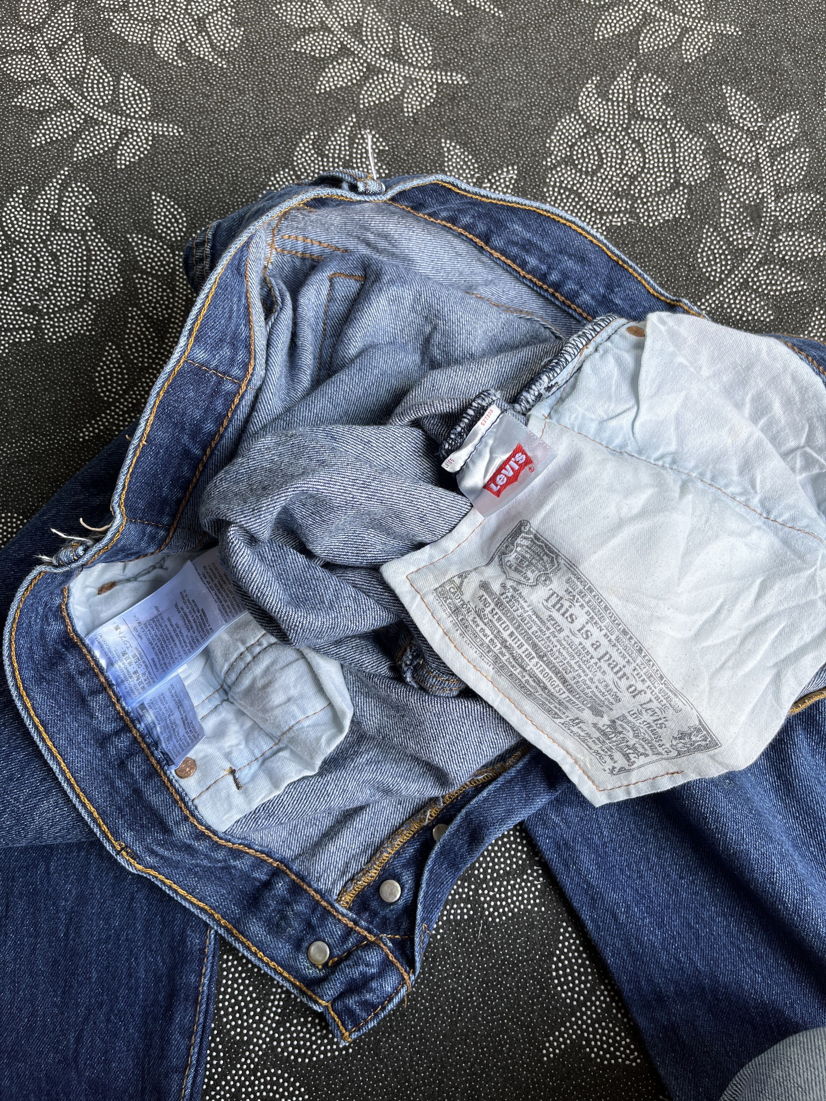Levi's × Vintage Vintage Levi’s 501 Jeans Blue Wash Denim - J196 Size US 36 / EU 52 - 8 Thumbnail