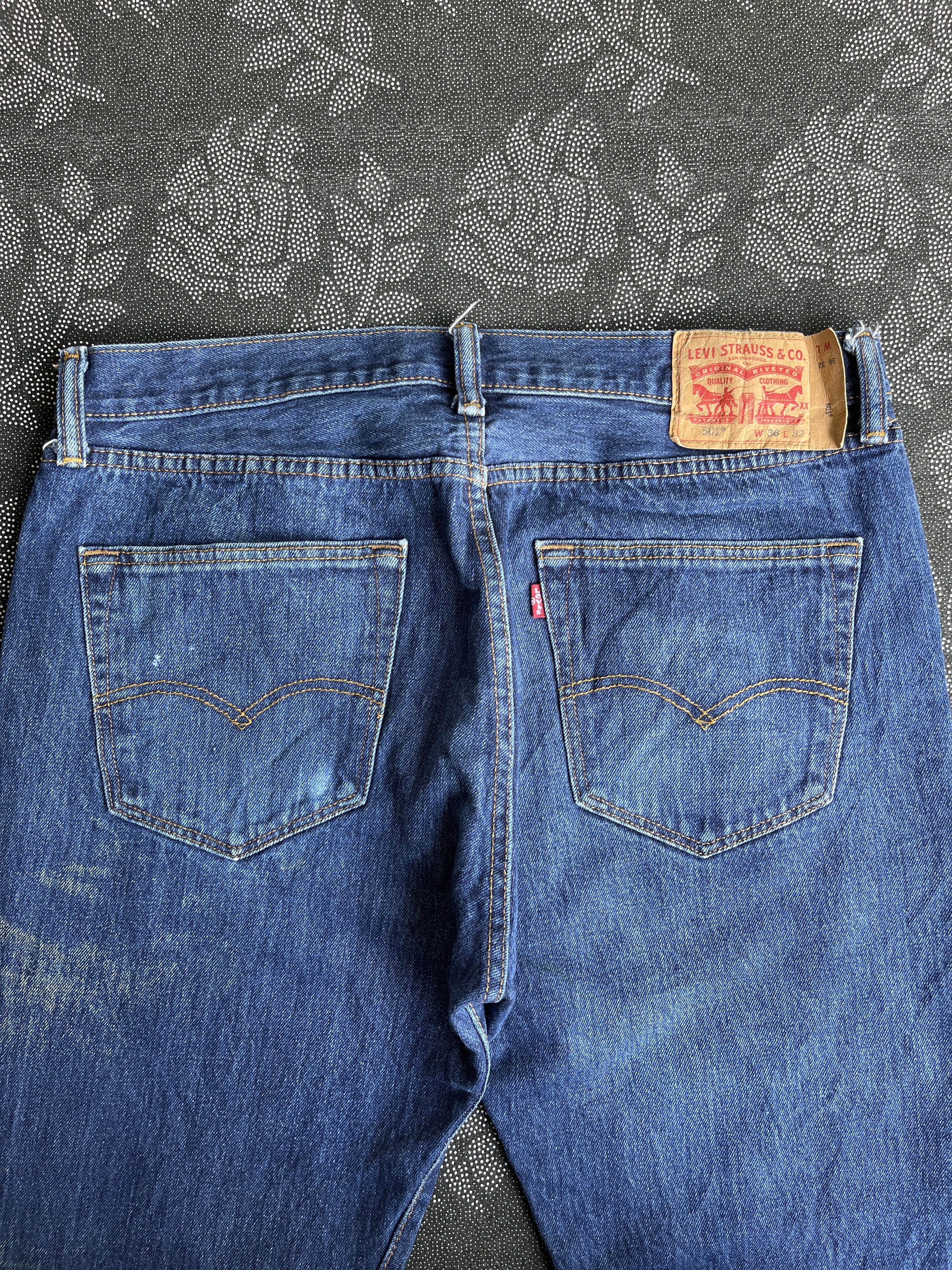 Levi's × Vintage Vintage Levi’s 501 Jeans Blue Wash Denim - J196 Size US 36 / EU 52 - 4 Thumbnail