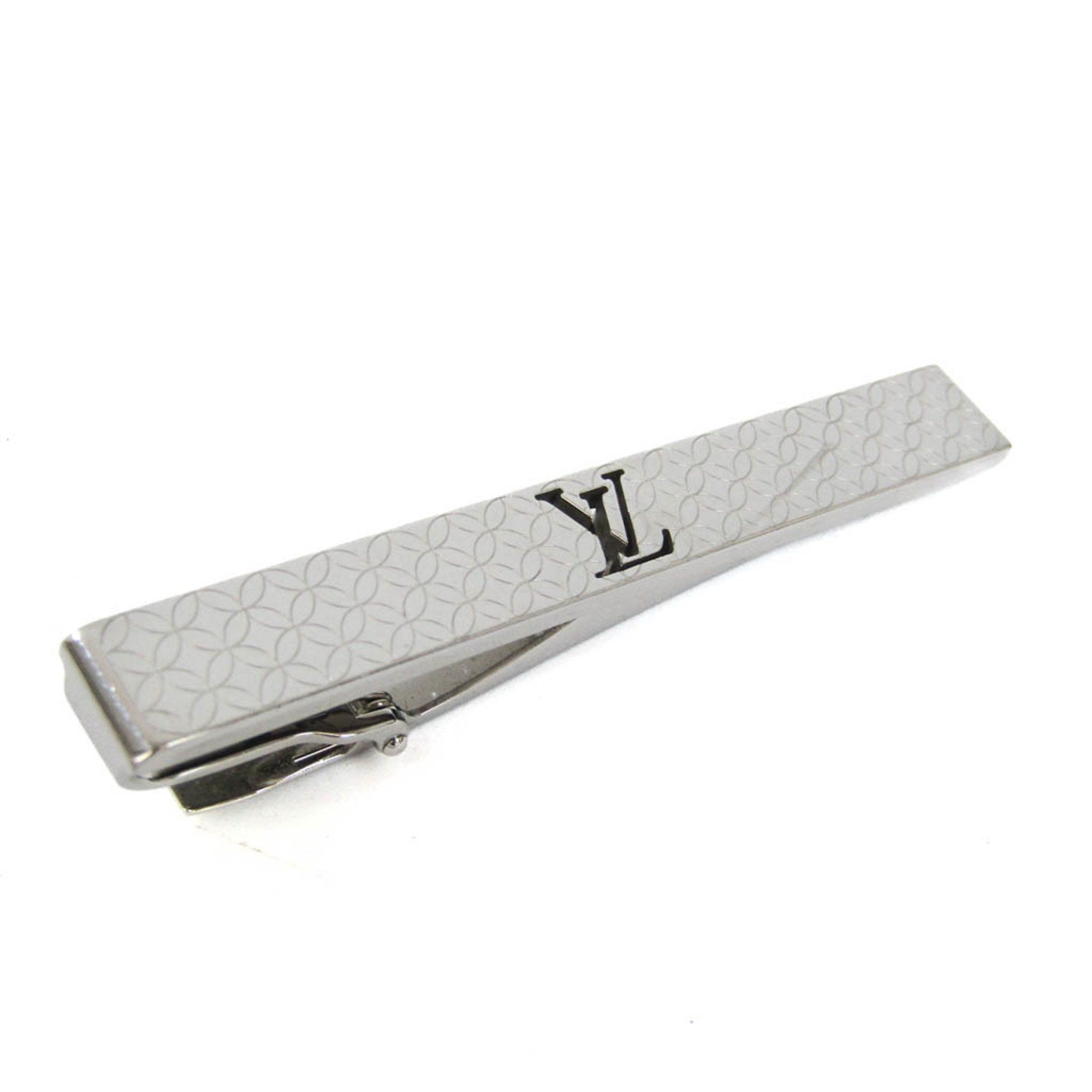 Louis Vuitton Louis Vuitton Metal Tie Clip Silver Pans Cravat Champs  Elysees M65042