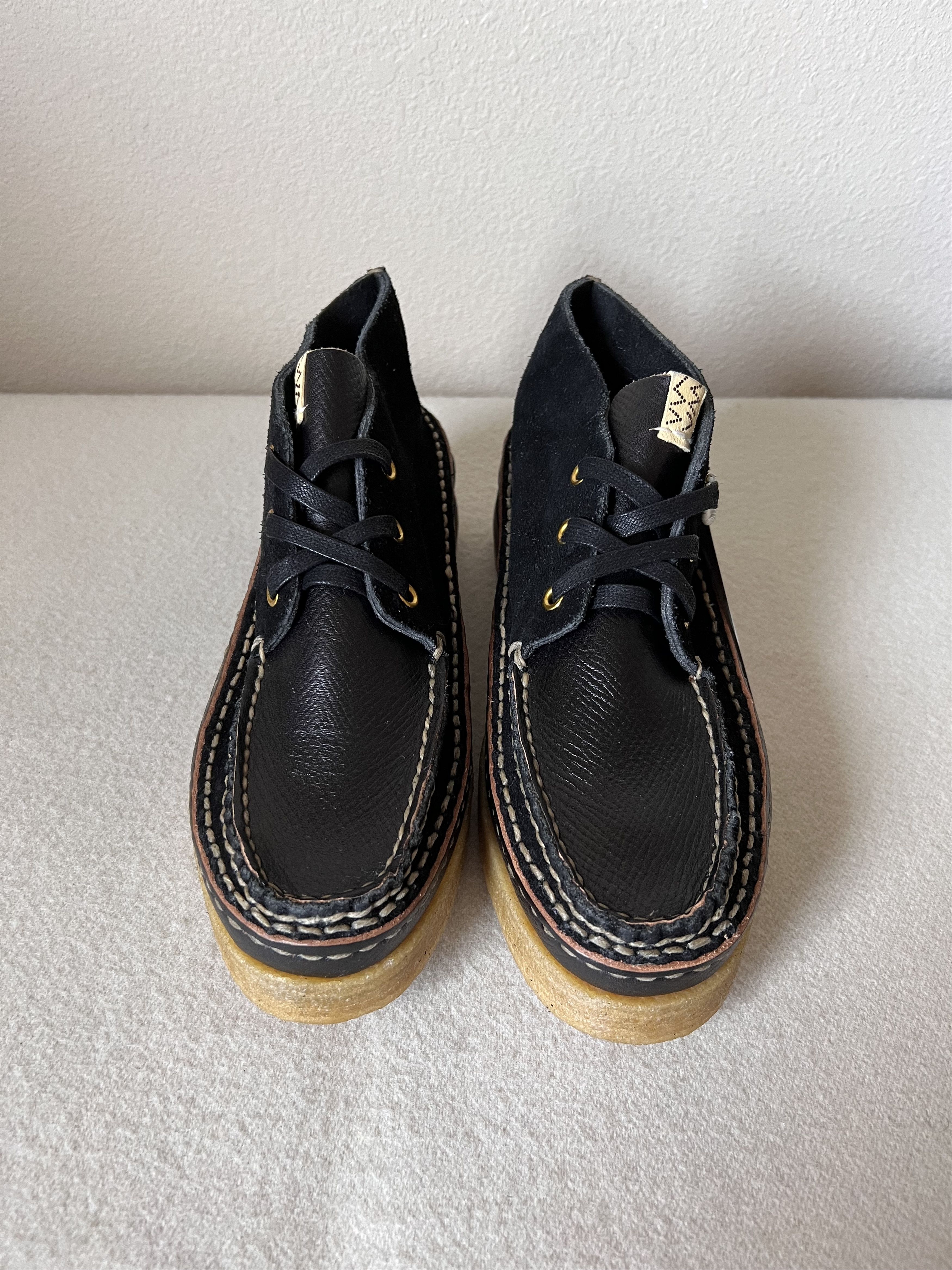 Visvim Visvim Canoe Moc II Folk in Black Size US 9 / EU 42 - 4 Thumbnail