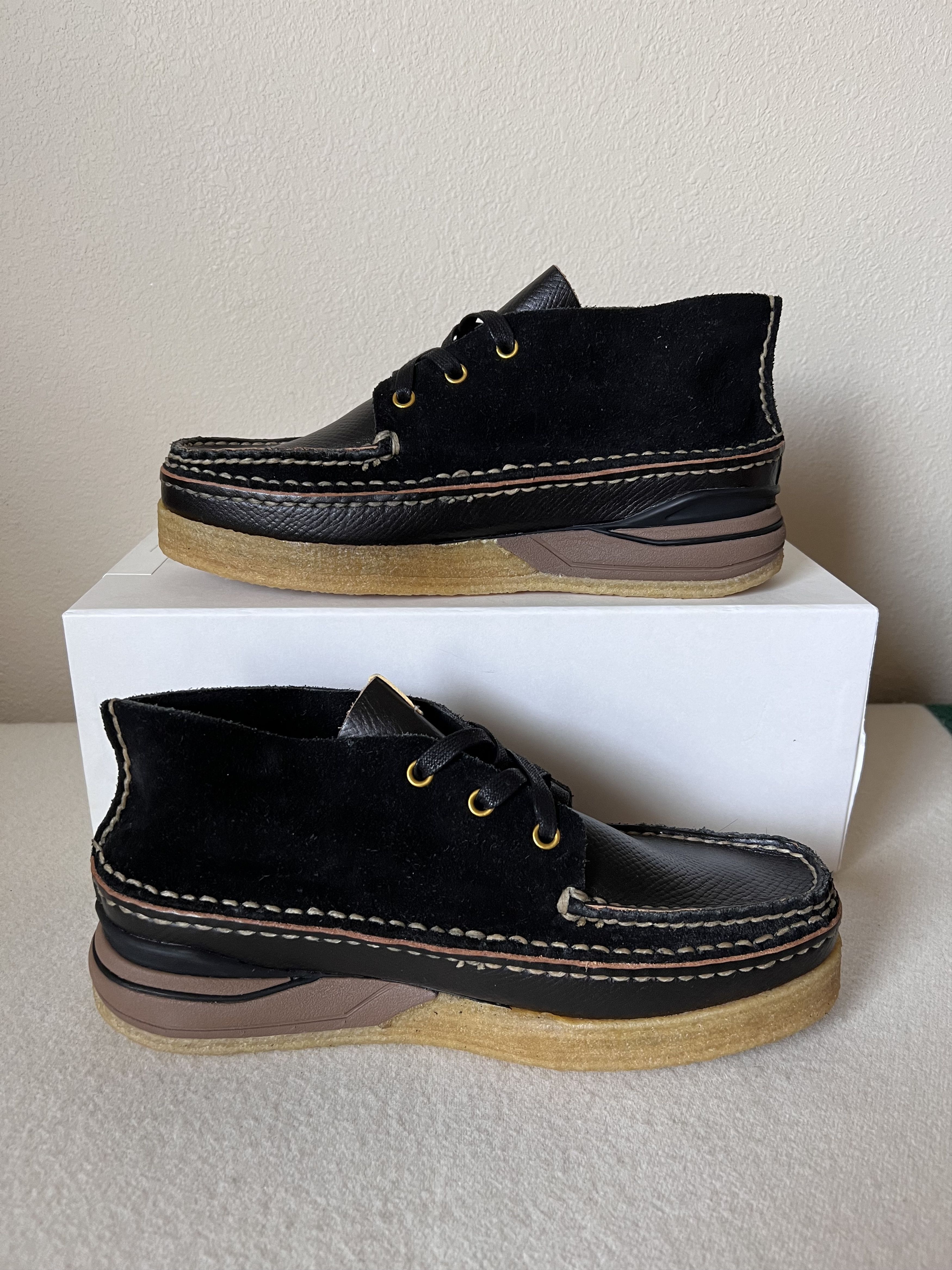 Visvim Visvim Canoe Moc II Folk in Black Size US 9 / EU 42 - 3 Thumbnail