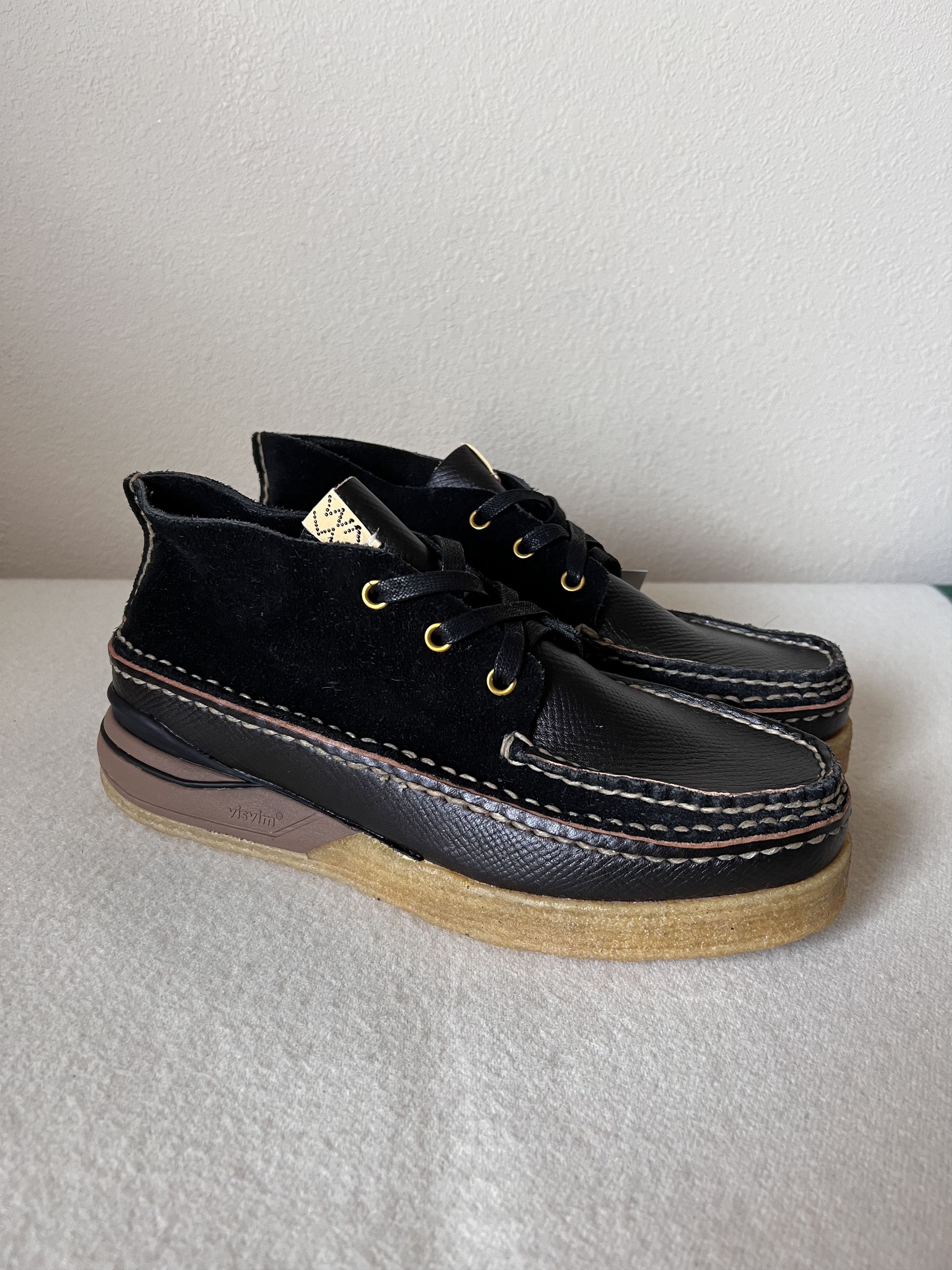 Visvim Visvim Canoe Moc II Folk in Black Size US 9 / EU 42 - 1 Thumbnail