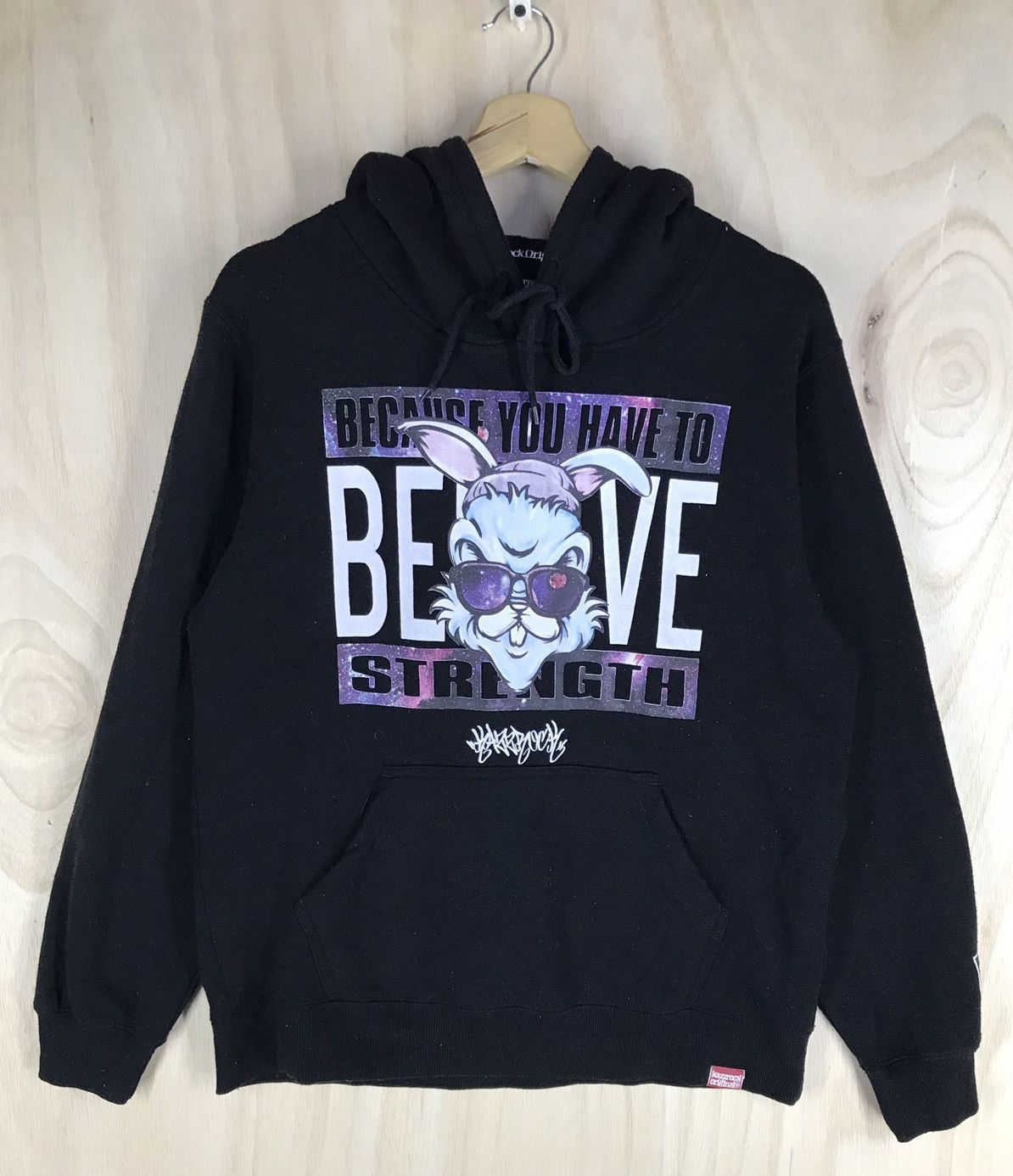 image of Art Kazzrock Original Hoodies in Black, Men's (Size Medium)