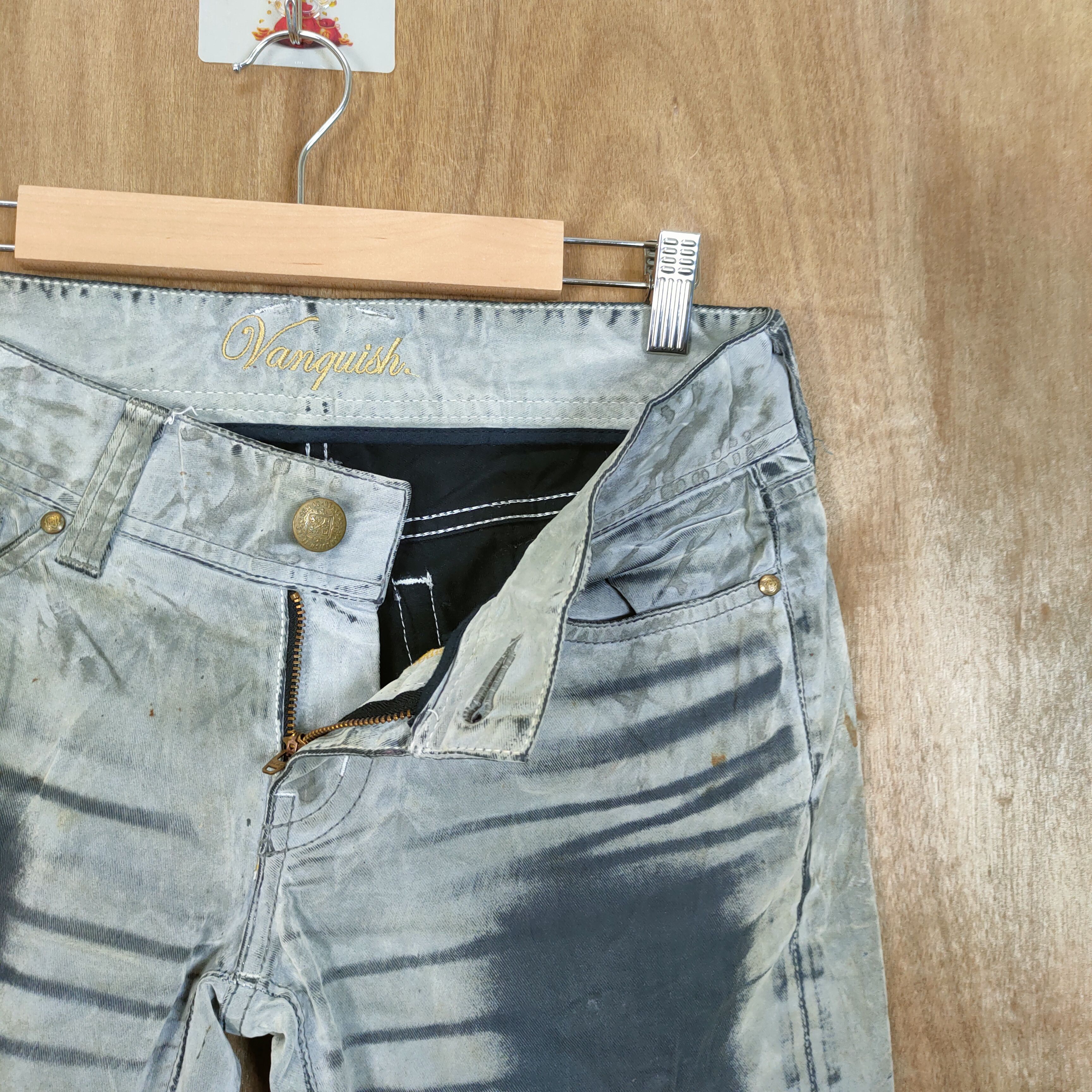 Vanquish RARE! VANQUISH GOLD FADED FLARE PANTS RUSTY Size US 30 / EU 46 - 11 Thumbnail