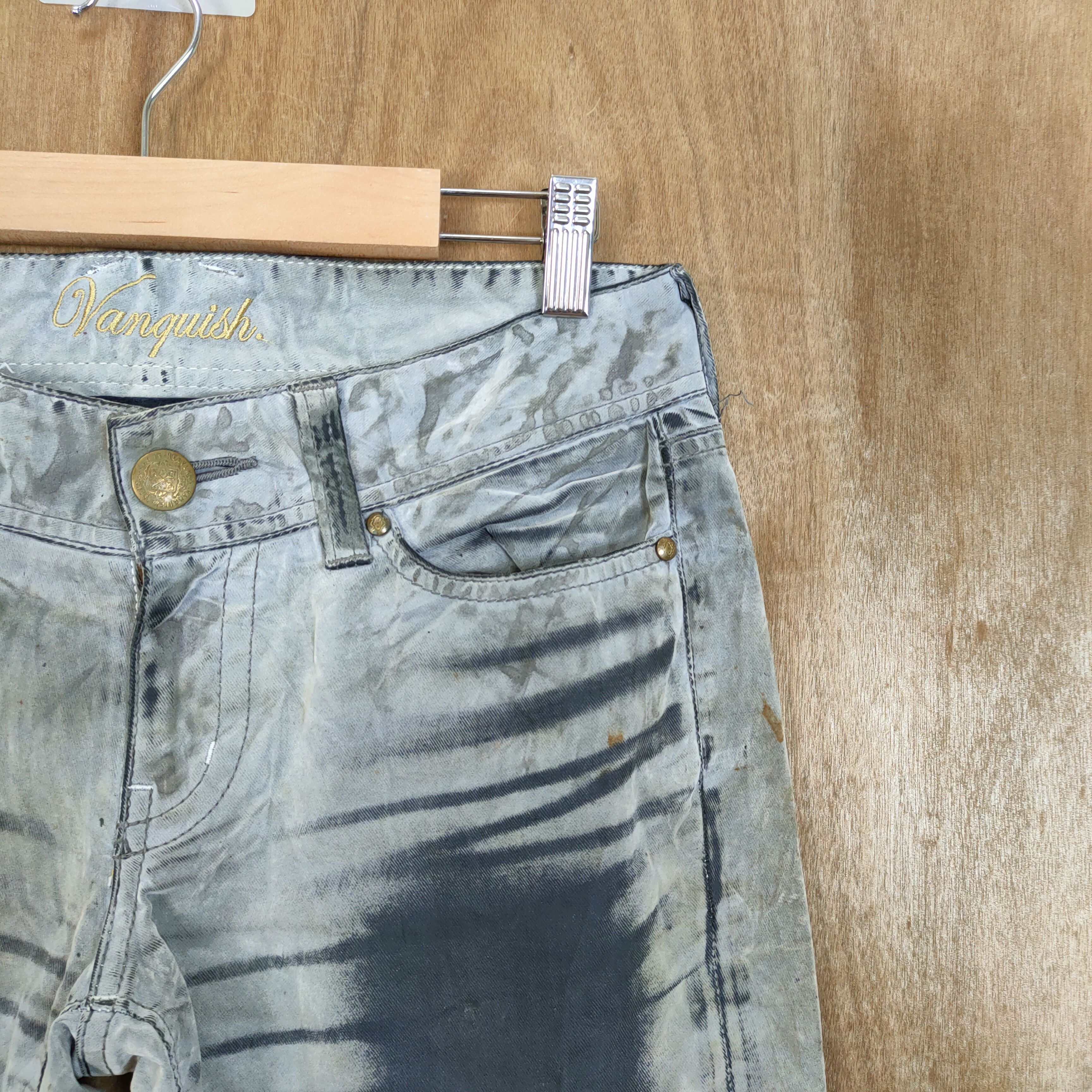 Vanquish RARE! VANQUISH GOLD FADED FLARE PANTS RUSTY Size US 30 / EU 46 - 4 Thumbnail