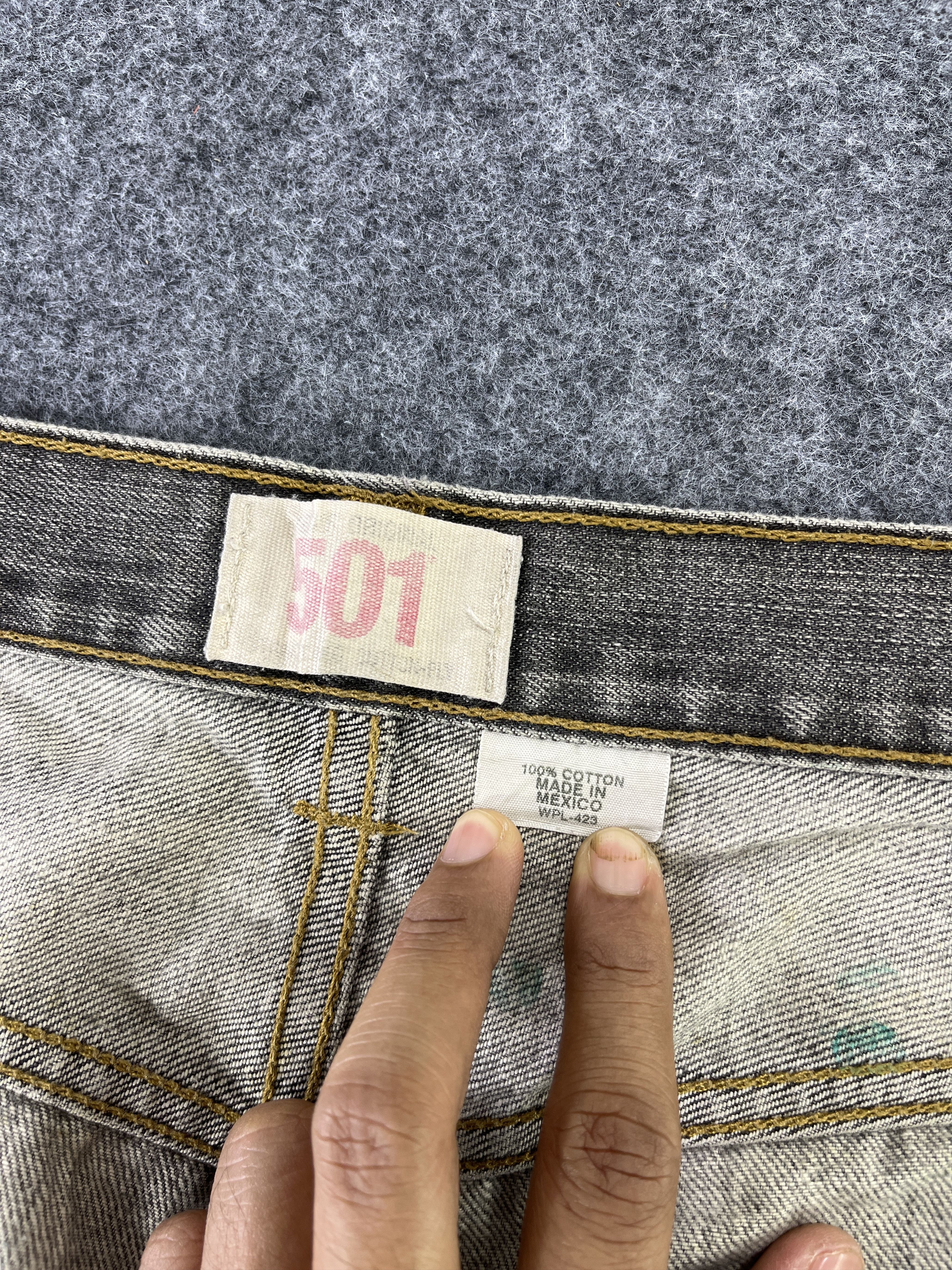 Levi's Vintage Levis 501 Ripped Jeans - J770 Size US 38 / EU 54 - 11 Thumbnail