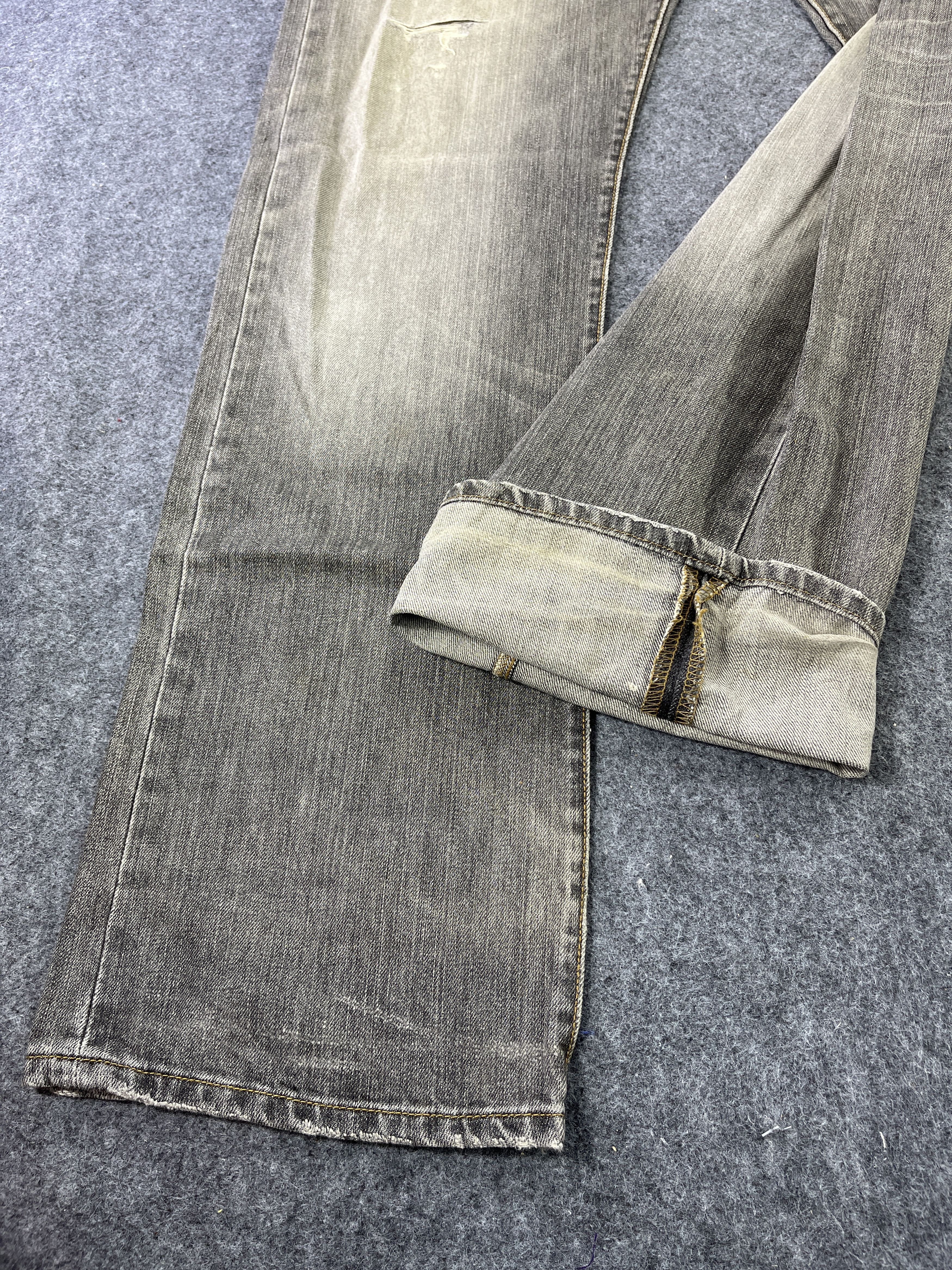 Levi's Vintage Levis 501 Ripped Jeans - J770 Size US 38 / EU 54 - 9 Thumbnail