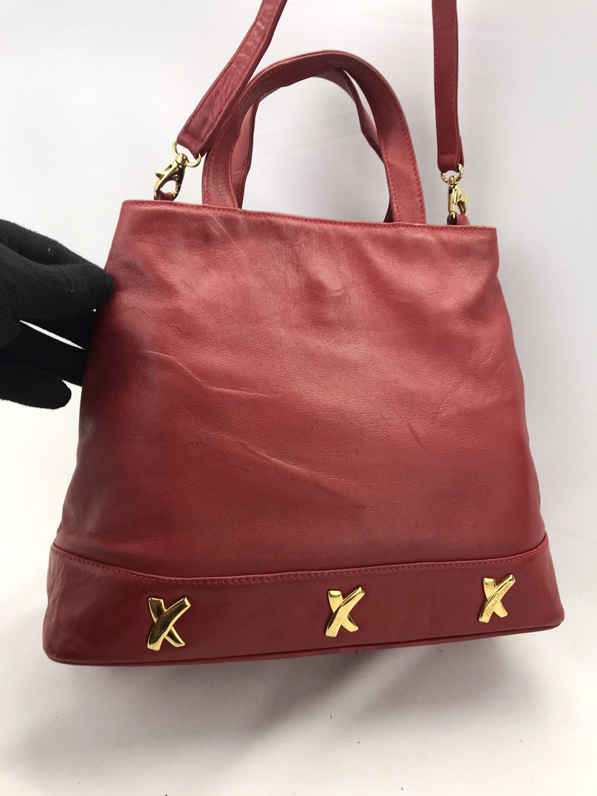 Paloma Picasso Authentic Paloma Picasso Leather Two way bag Size ONE SIZE - 3 Thumbnail