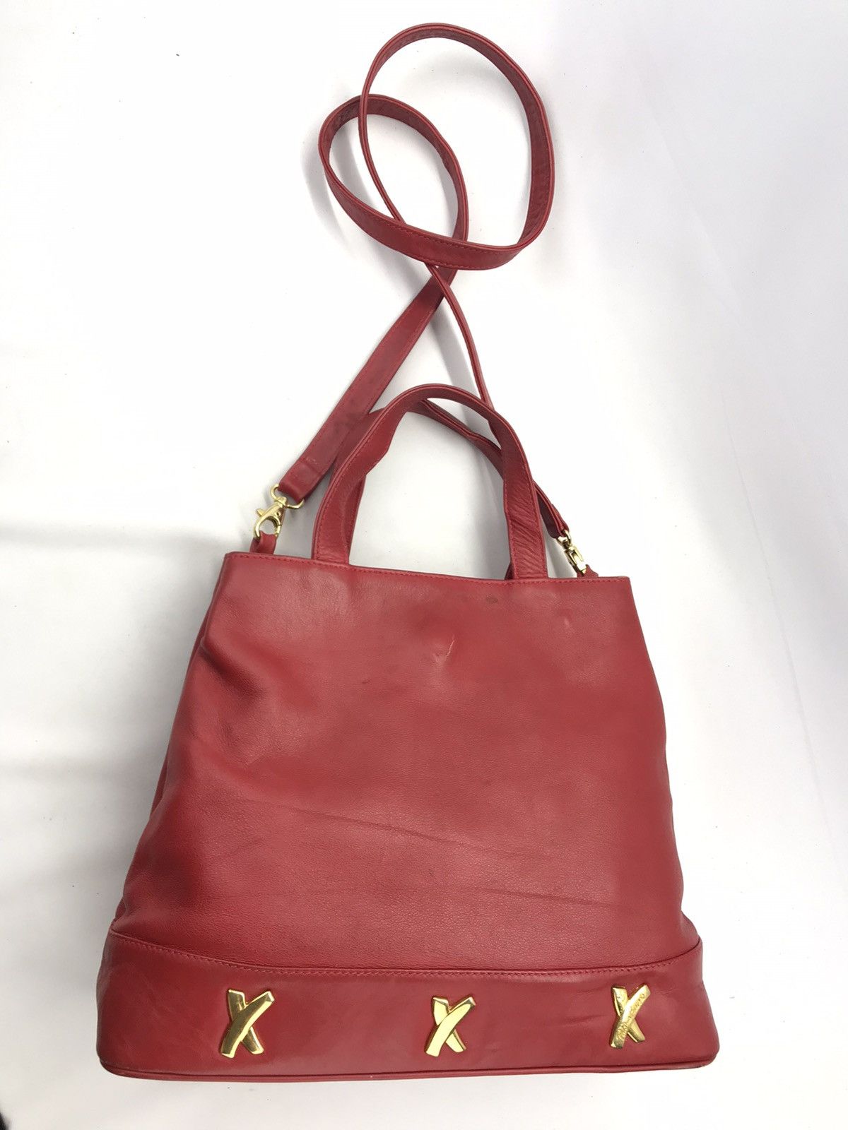 Paloma Picasso Authentic Paloma Picasso Leather Two way bag Size ONE SIZE - 11 Thumbnail