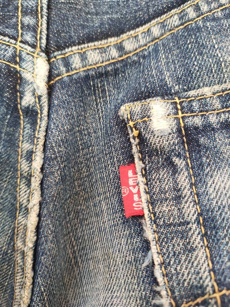 Levi's Vtg Big E Levi's 503B-XX worn Selvedge Jeans Size US 31 - 7 Thumbnail