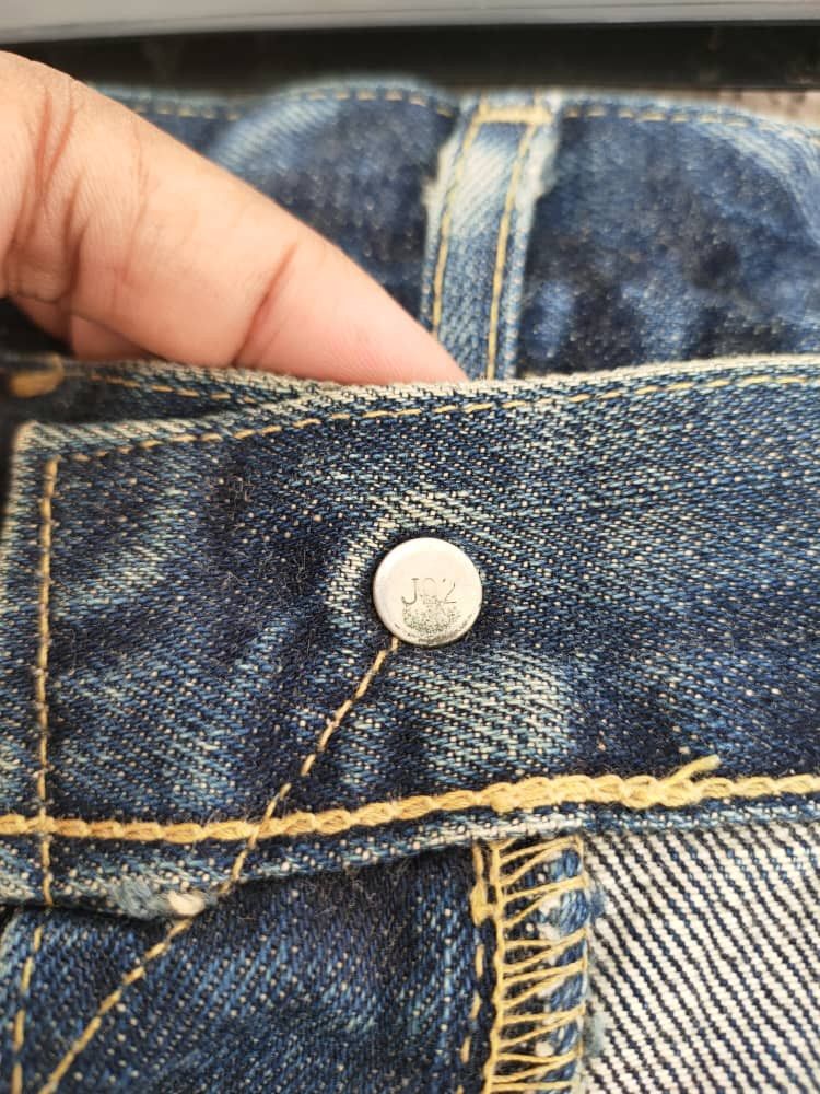 Levi's Vtg Big E Levi's 503B-XX worn Selvedge Jeans Size US 31 - 15 Thumbnail