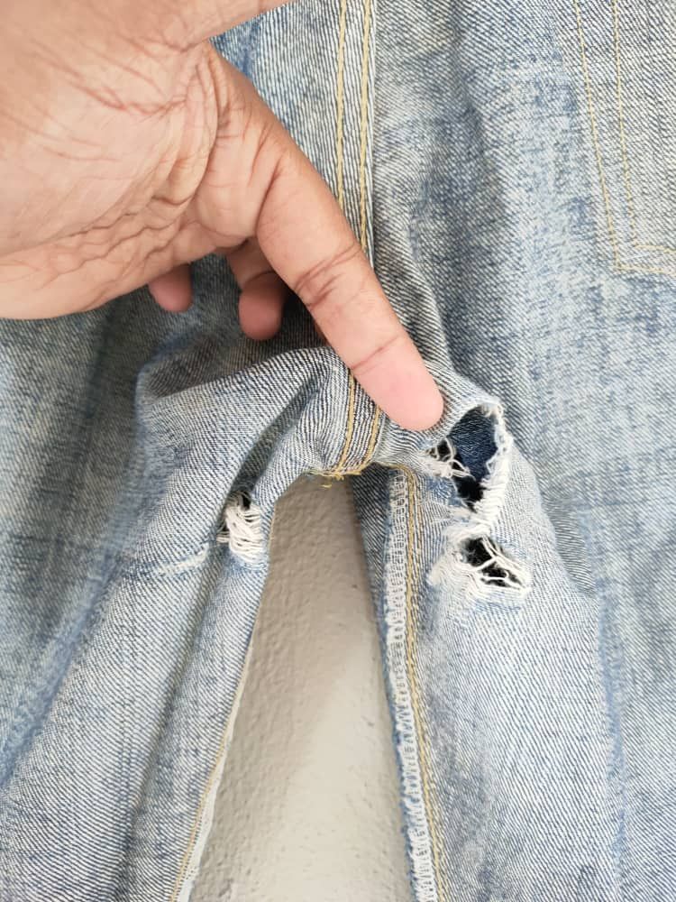 Levi's Vtg Big E Levi's 503B-XX worn Selvedge Jeans Size US 31 - 11 Thumbnail