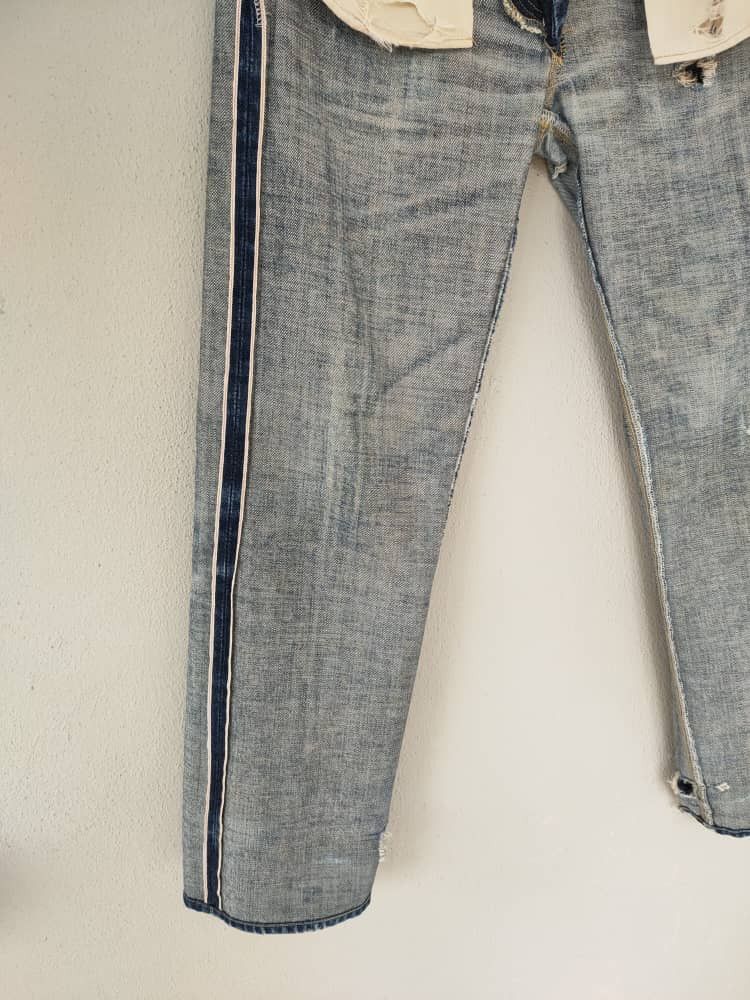 Levi's Vtg Big E Levi's 503B-XX worn Selvedge Jeans Size US 31 - 14 Thumbnail