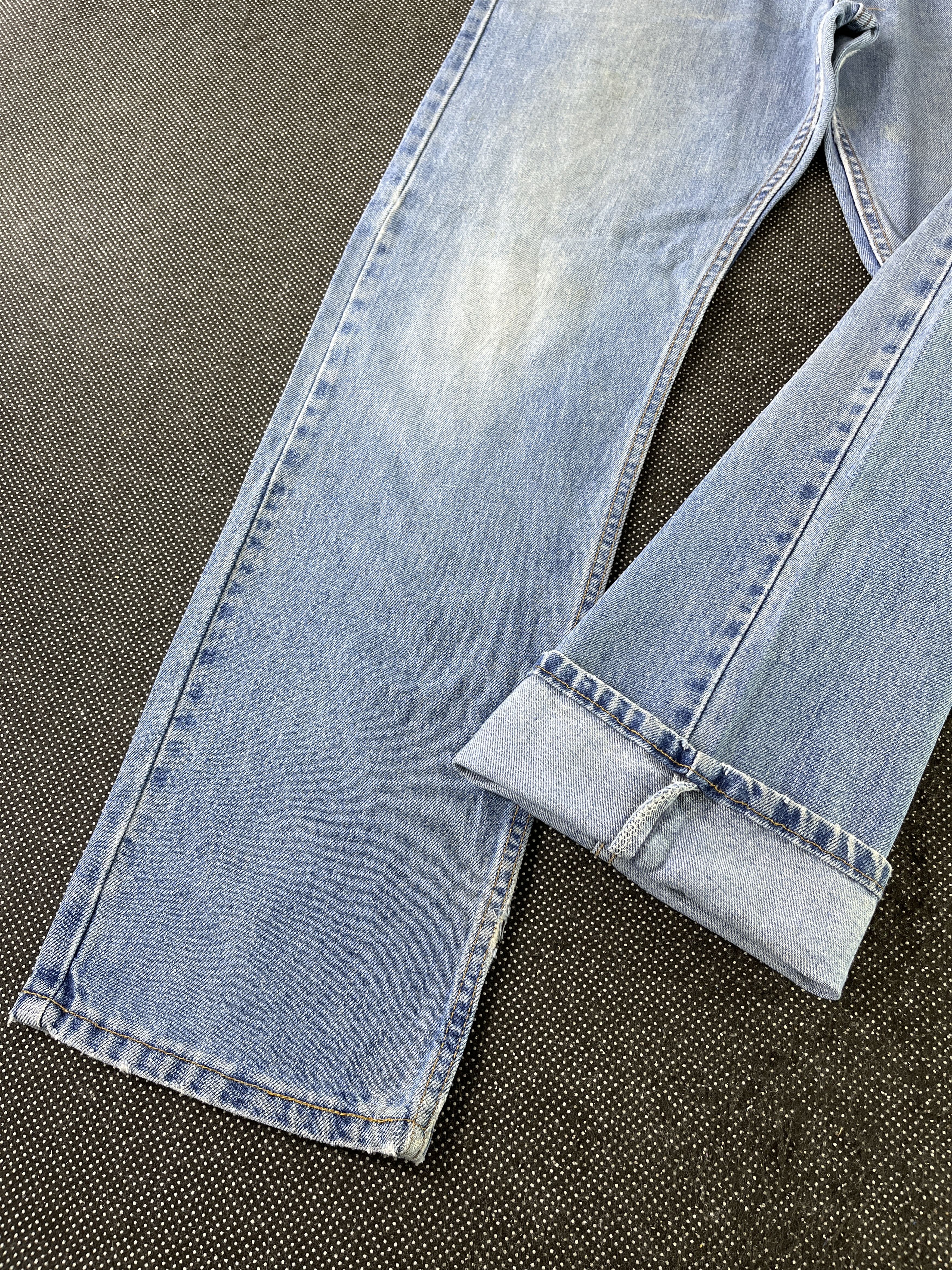 Levi's 90s Vintage Levis 505 Light Wash Jeans - J326 Size US 36 / EU 52 - 5 Thumbnail