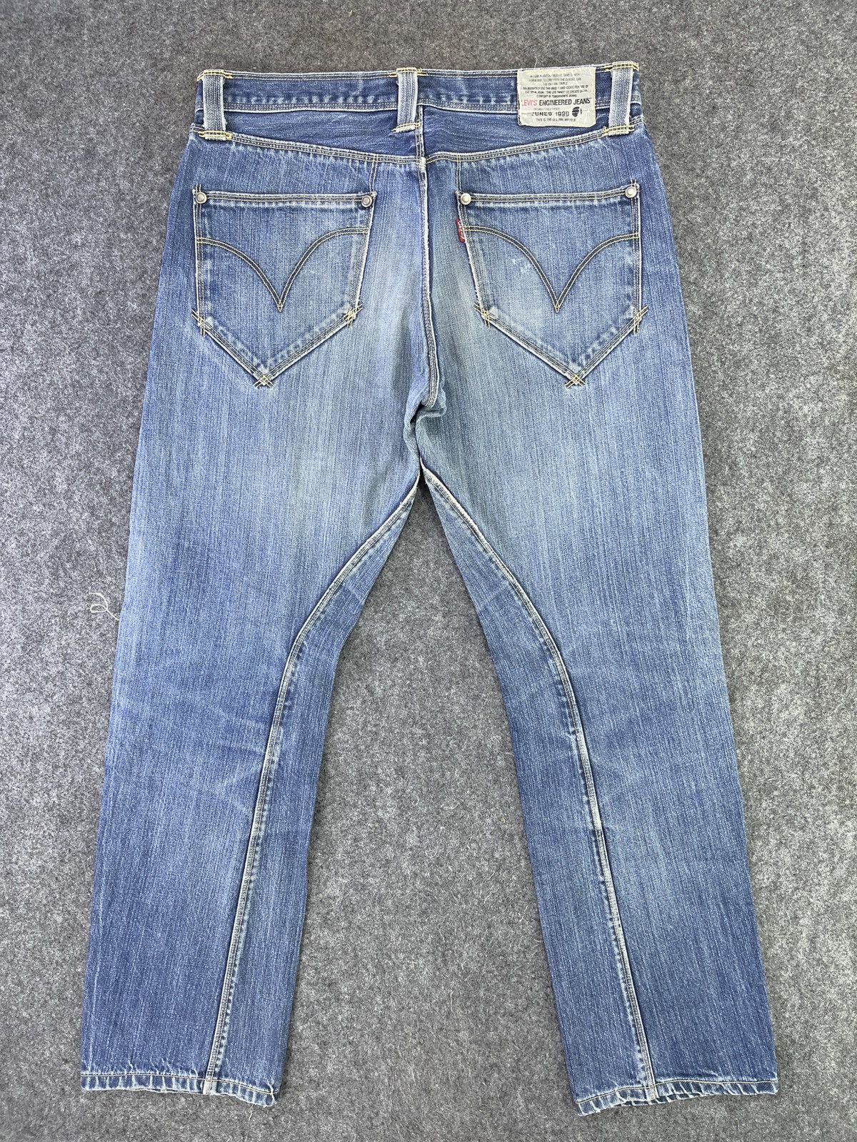 Levi's Vintage Levis Engineered Jeans - J916 Size US 33 - 2 Thumbnail
