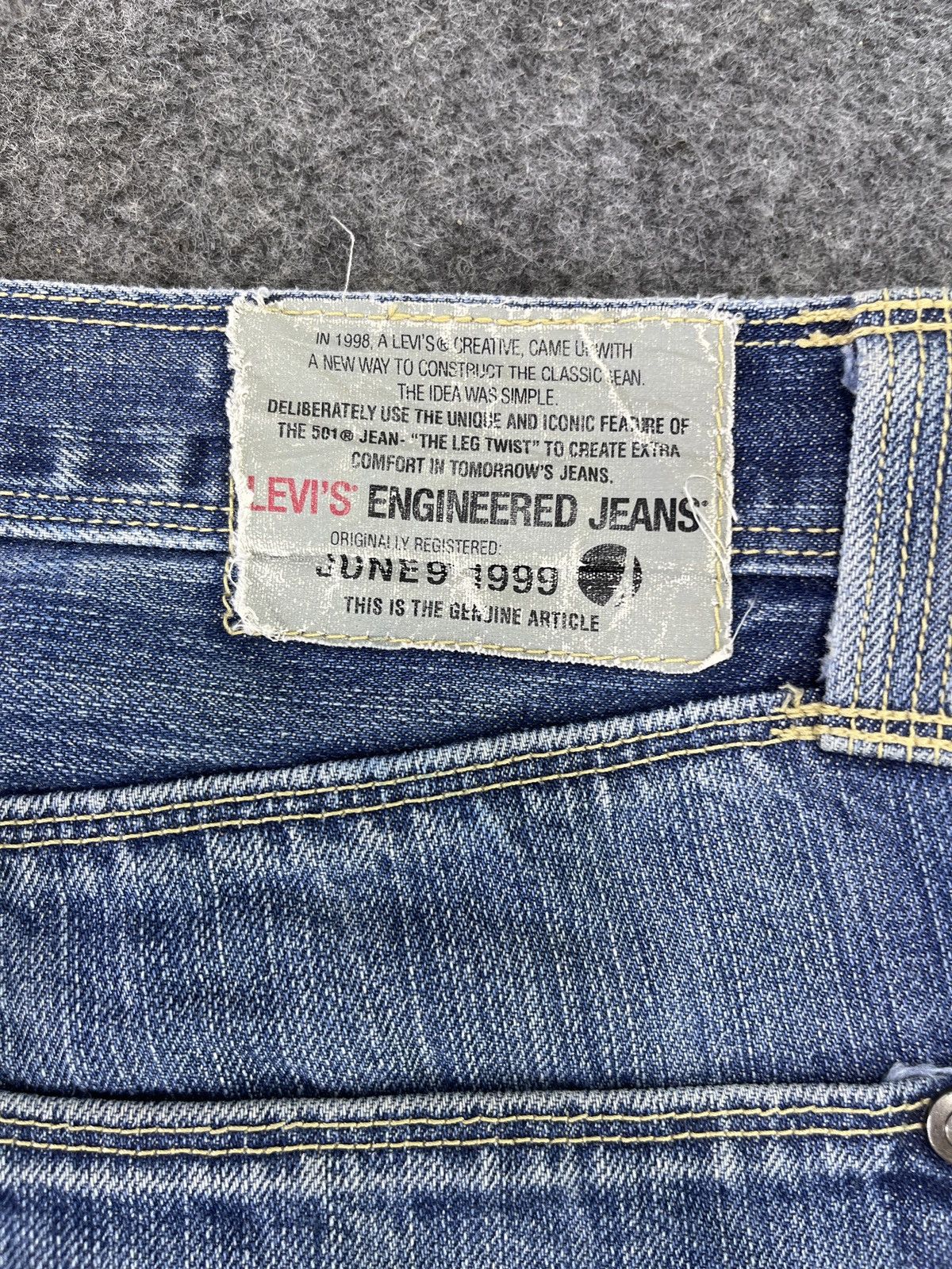 Levi's Vintage Levis Engineered Jeans - J916 Size US 33 - 16 Thumbnail