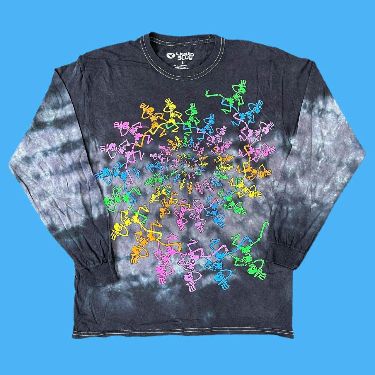 Grateful Dead × Liquid Blue Liquid Blue Grateful Dead Long Sleeve Shirt Size US M / EU 48-50 / 2 - 1 Thumbnail