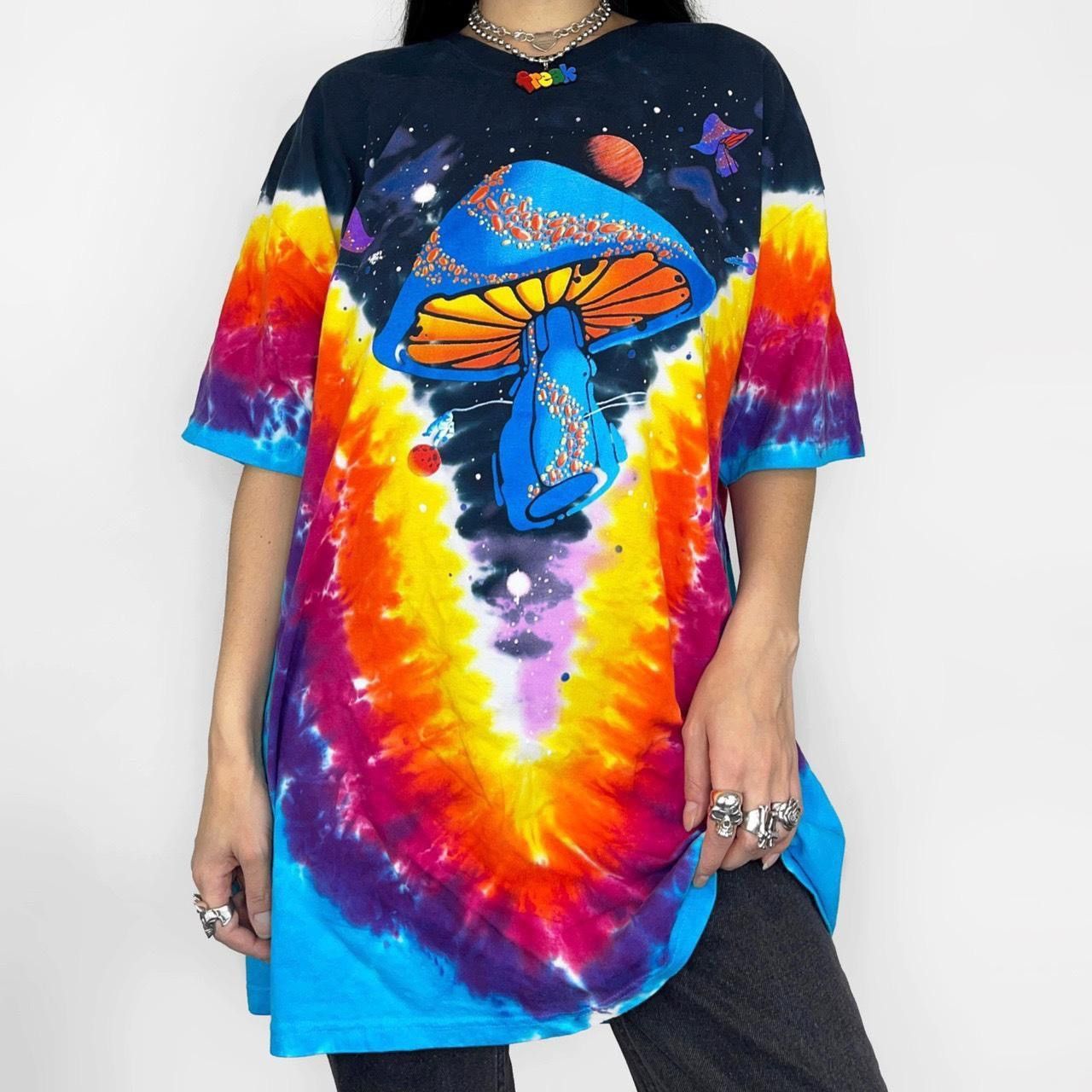 Other Space Mushrooms tie dye shirt Size US L / EU 52-54 / 3 - 1 Thumbnail