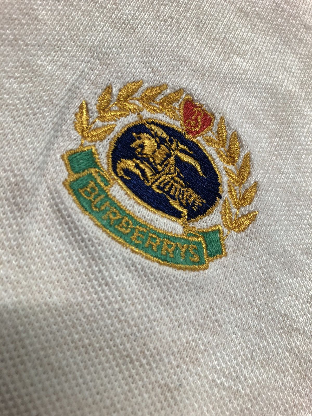 Burberry × Vintage Vintage Burberrys Polo Shirt Size US S / EU 44-46 / 1 - 6 Thumbnail