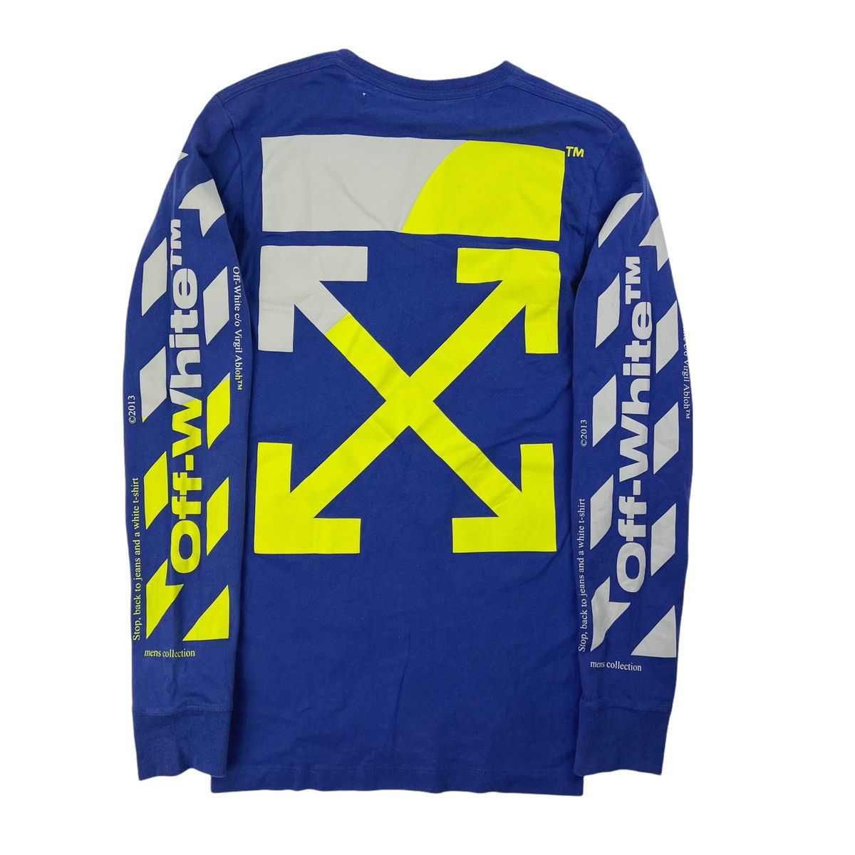 Off-White Off-White Split Arrows Long Sleeve T Shirt Size US XXS / EU 40 - 3 Thumbnail