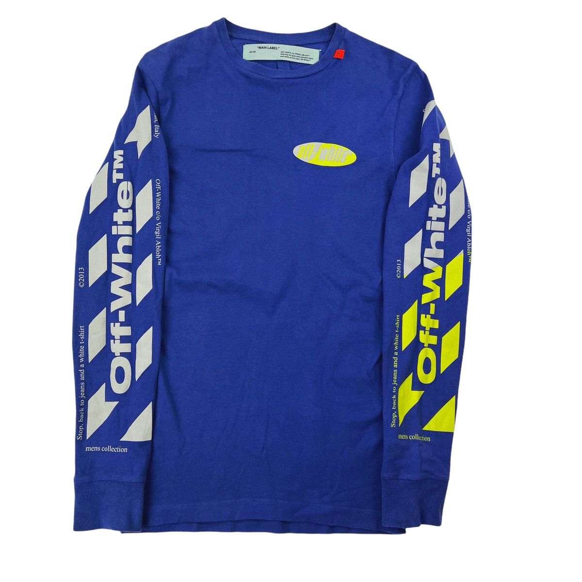 Off-White Off-White Split Arrows Long Sleeve T Shirt Size US XXS / EU 40 - 2 Thumbnail