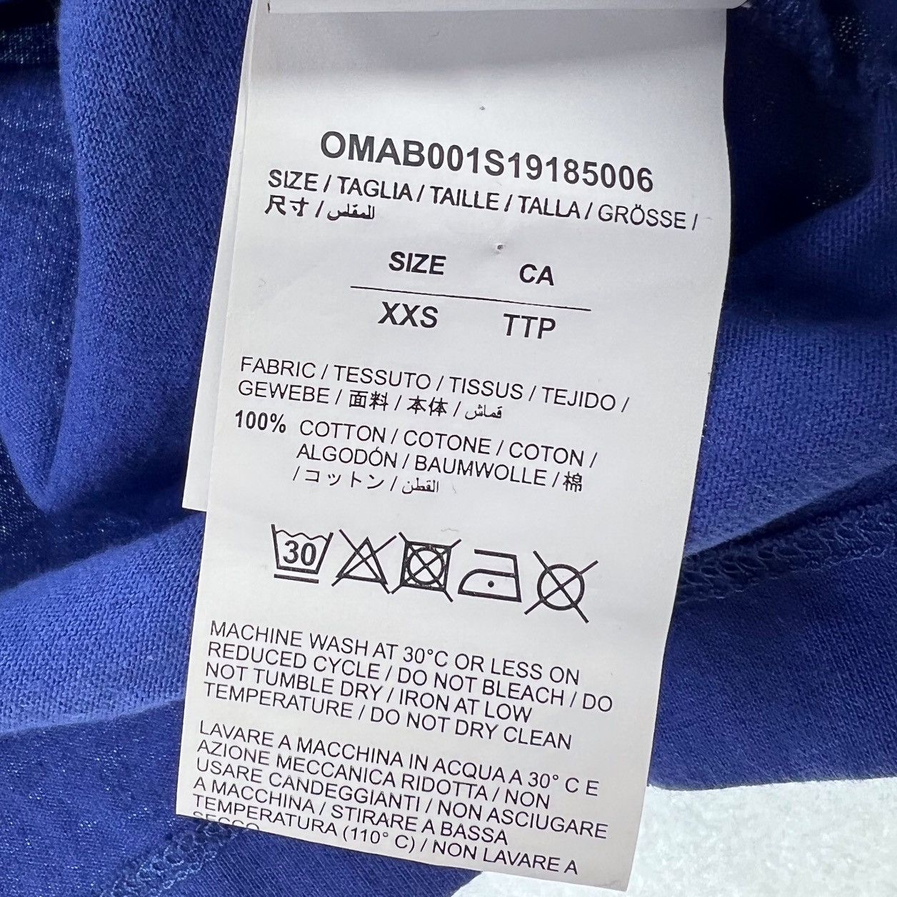 Off-White Off-White Split Arrows Long Sleeve T Shirt Size US XXS / EU 40 - 4 Thumbnail