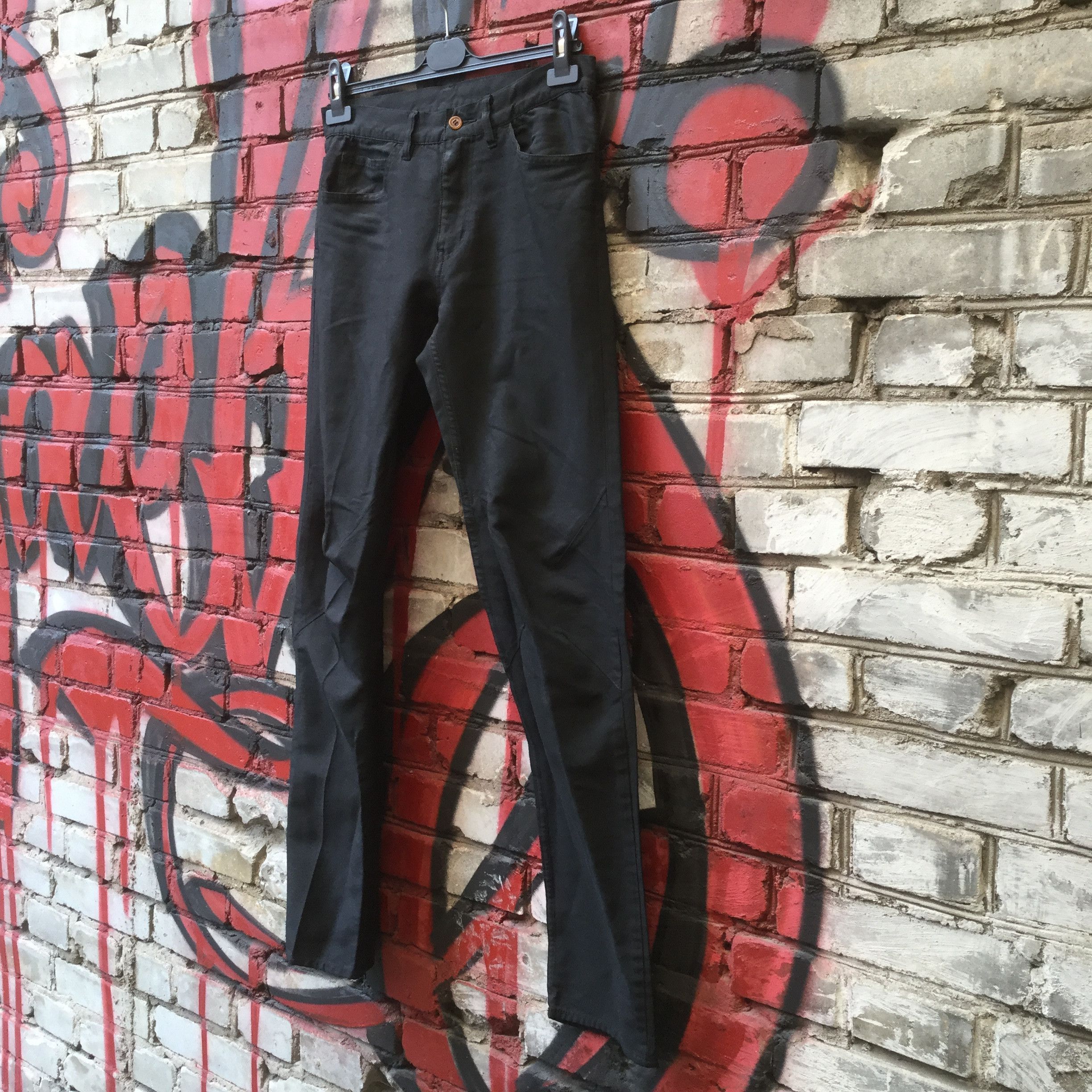 Comme des Garcons Homme Plus CDGH+ boiled polyester biker pants.Like Rick Owens or Julius Size US 30 / EU 46 - 2 Thumbnail