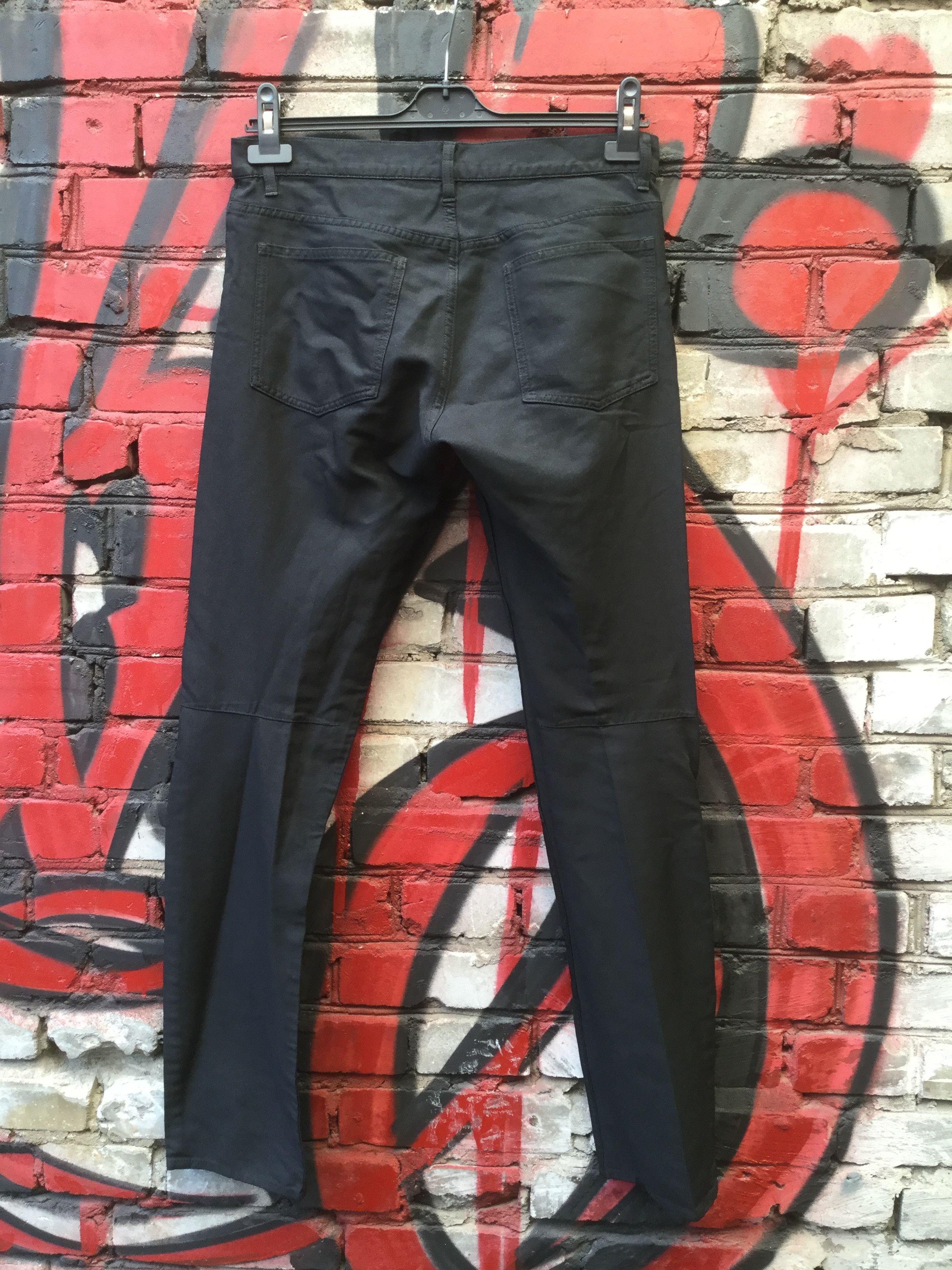 Comme des Garcons Homme Plus CDGH+ boiled polyester biker pants.Like Rick Owens or Julius Size US 30 / EU 46 - 3 Thumbnail