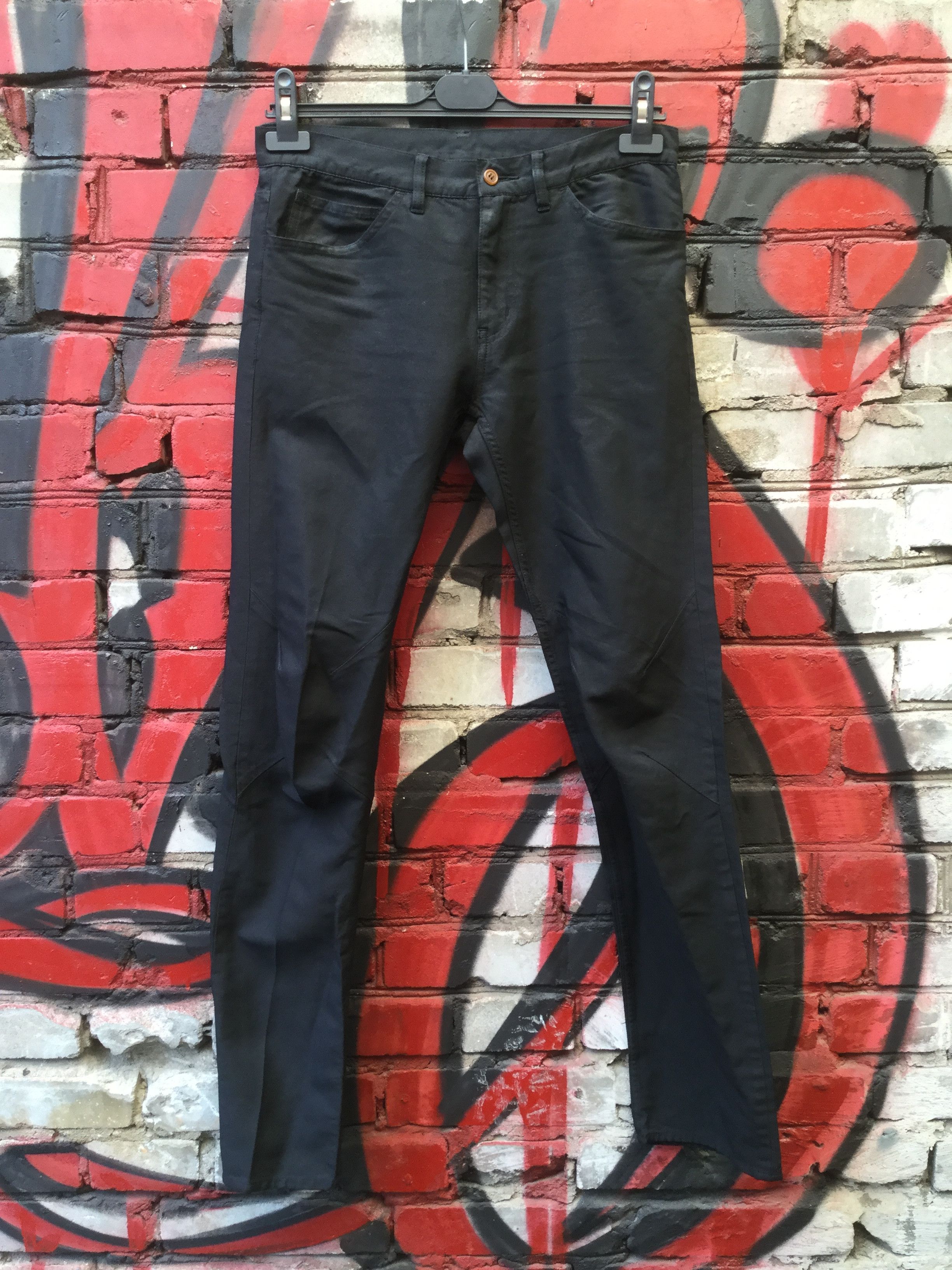 Comme des Garcons Homme Plus CDGH+ boiled polyester biker pants.Like Rick Owens or Julius Size US 30 / EU 46 - 1 Thumbnail