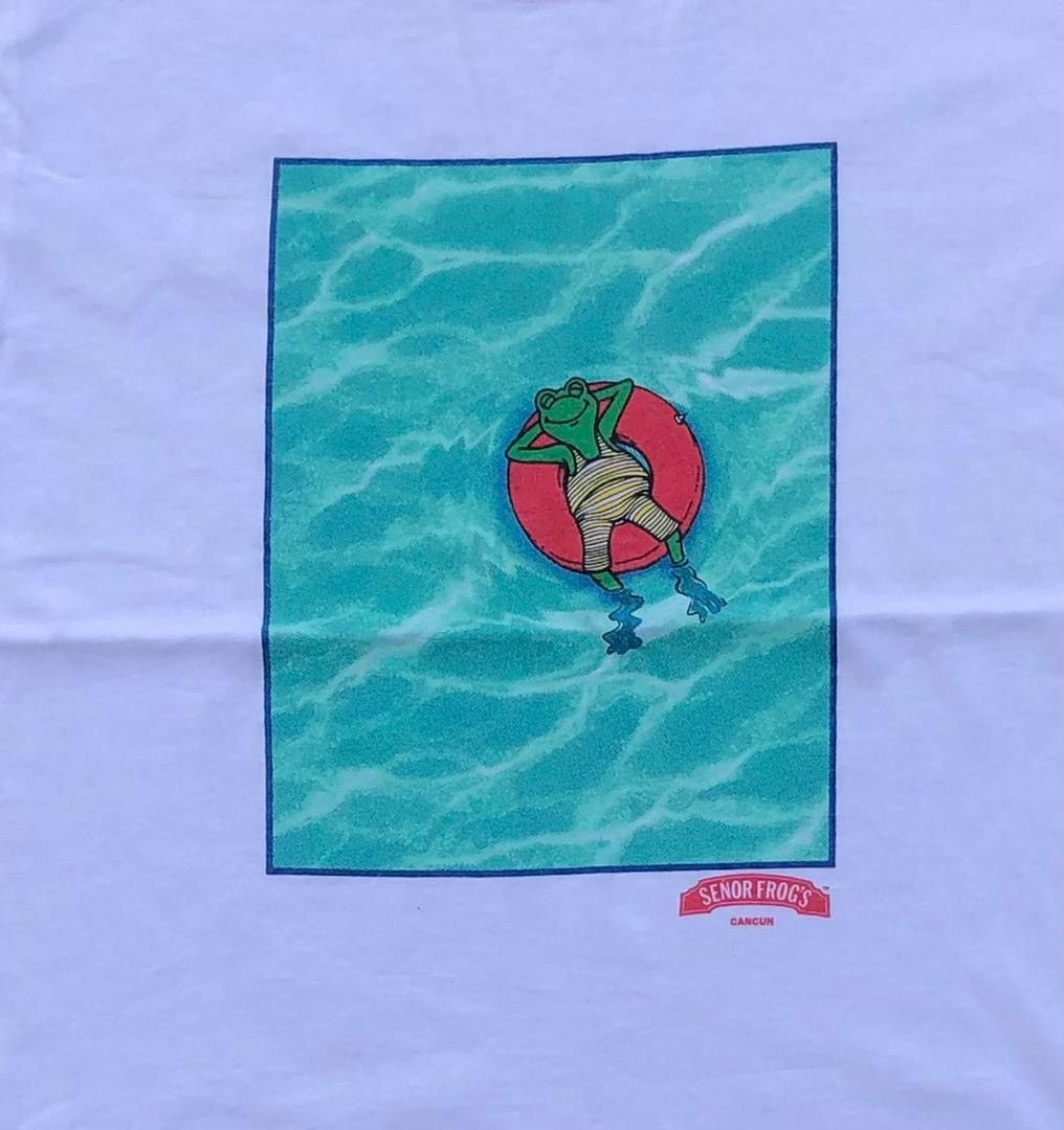 Vintage vintage tee Senor Frog A28 Size US M / EU 48-50 / 2 - 2 Thumbnail