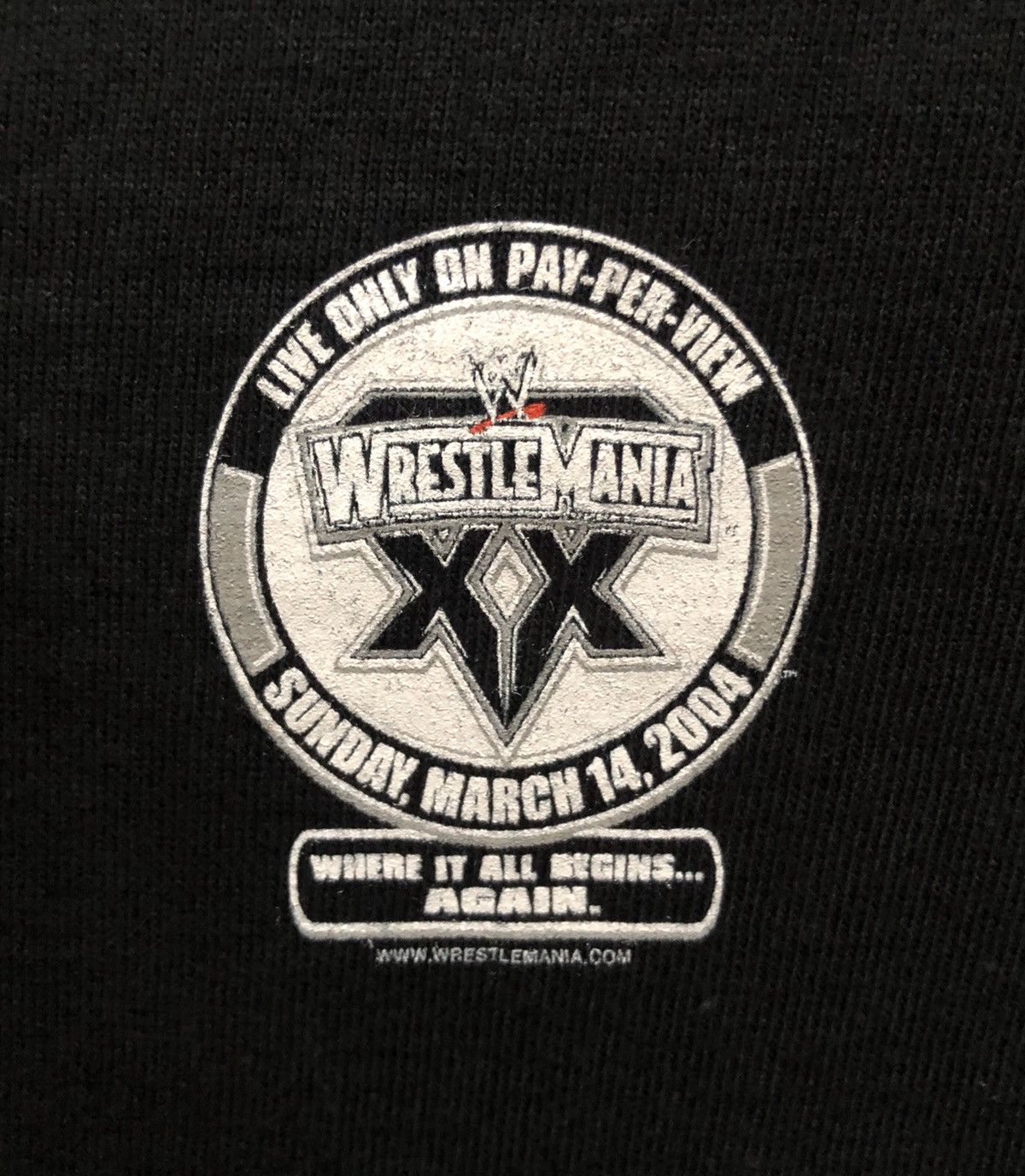 WWE × WWF Wrestle Mania tee Size US L / EU 52-54 / 3 - 5 Thumbnail