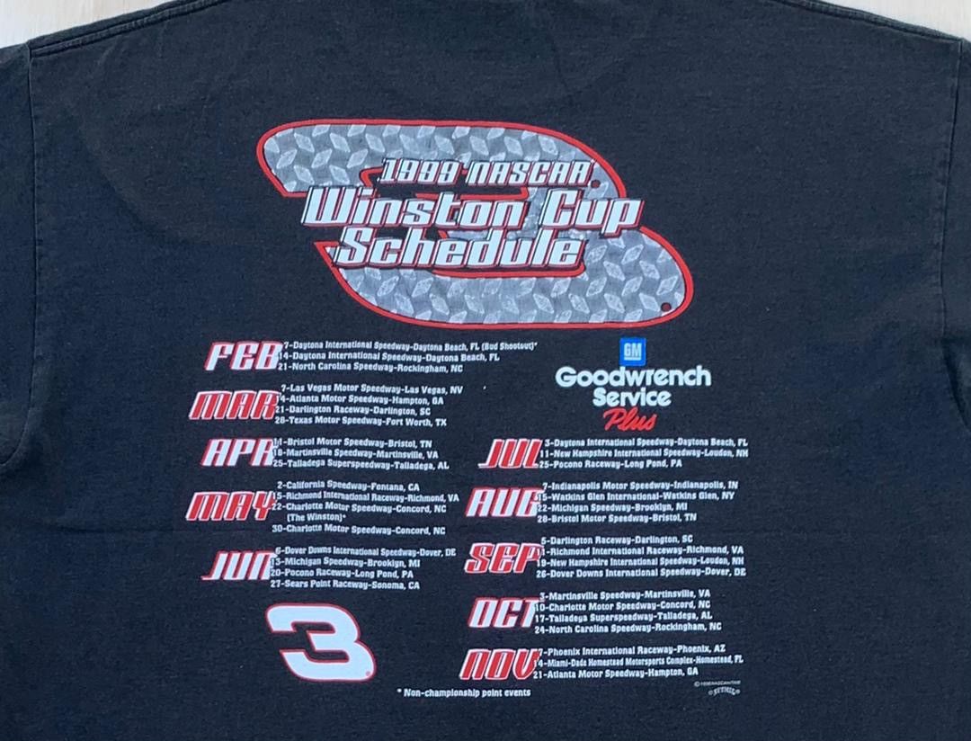 Daytona × NASCAR × Vintage vintage tee nascar Earnhardt intimidator ( A 17 ) Size US XXL / EU 58 / 5 - 4 Thumbnail