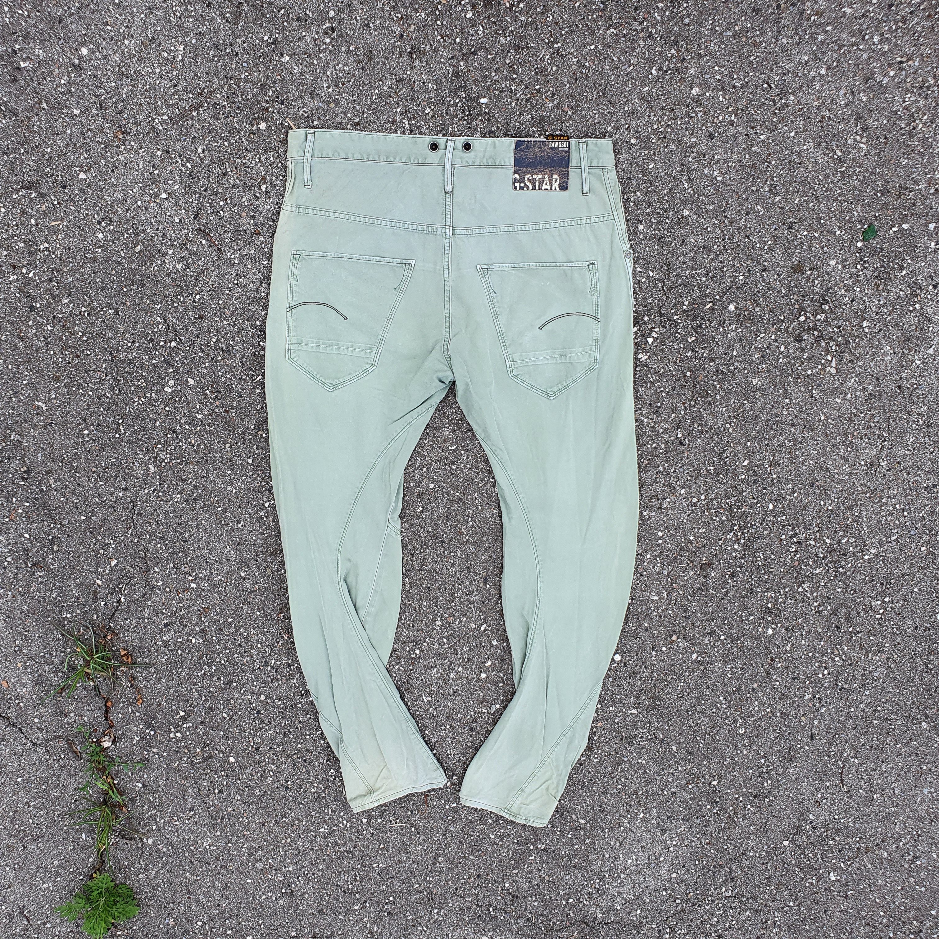 G-Star Rare military Arc 3D Loose Tapered Braces Jeans Size US 34 / EU 50 - 6 Thumbnail