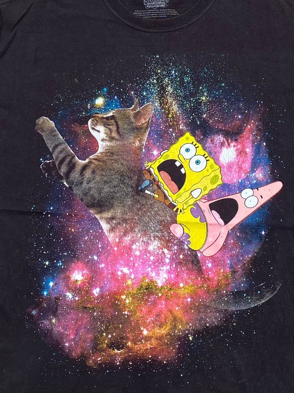 Nickelodeon vintage tee D - 24 Spongebob squarepants Size US L / EU 52-54 / 3 - 2 Thumbnail