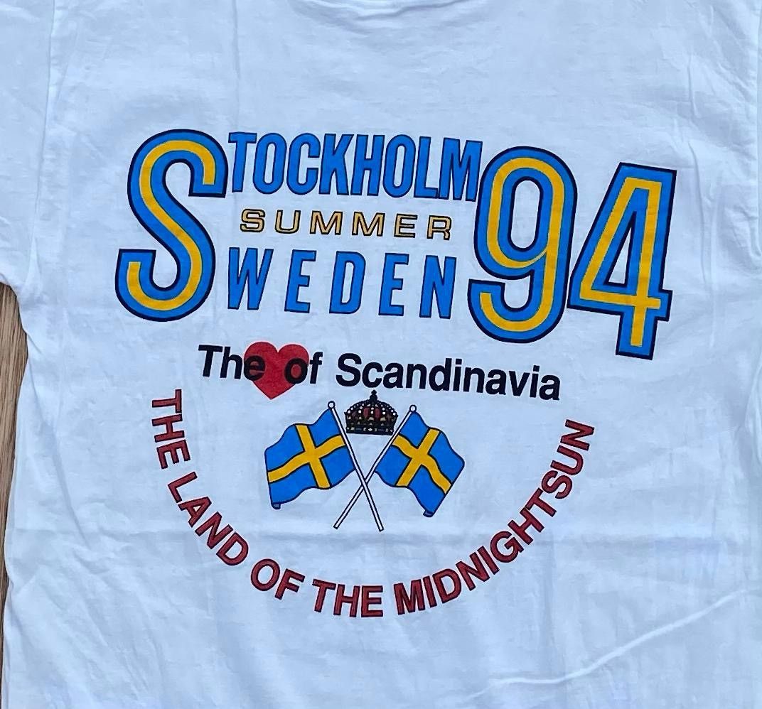 Vintage vintage tee Stockholm Sweden A30 Size US S / EU 44-46 / 1 - 2 Thumbnail