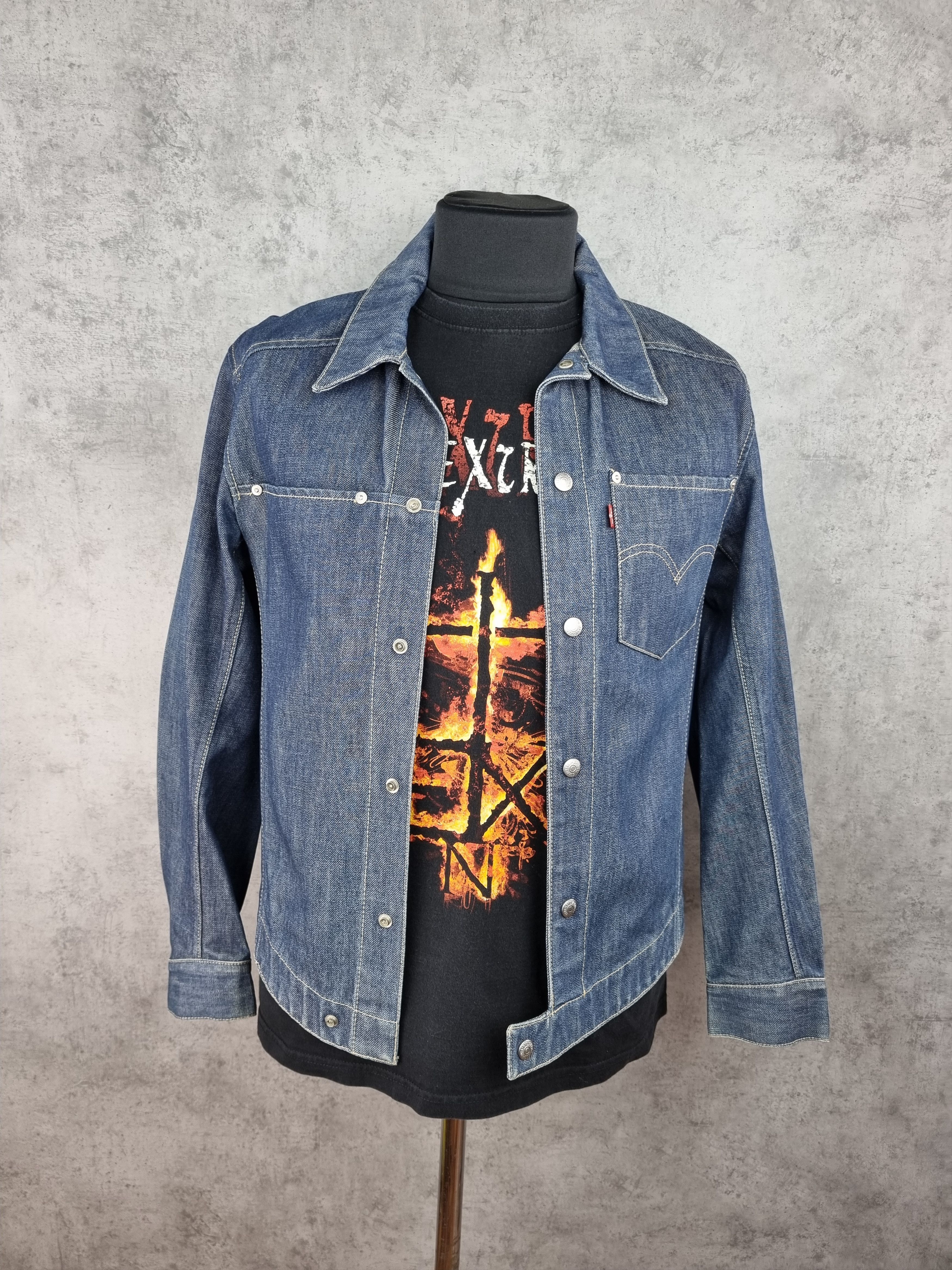 Levi's × Levi's Vintage Clothing Rare Engineered Jeans Levi's Denim Vintage Jacket Size US S / EU 44-46 / 1 - 4 Thumbnail