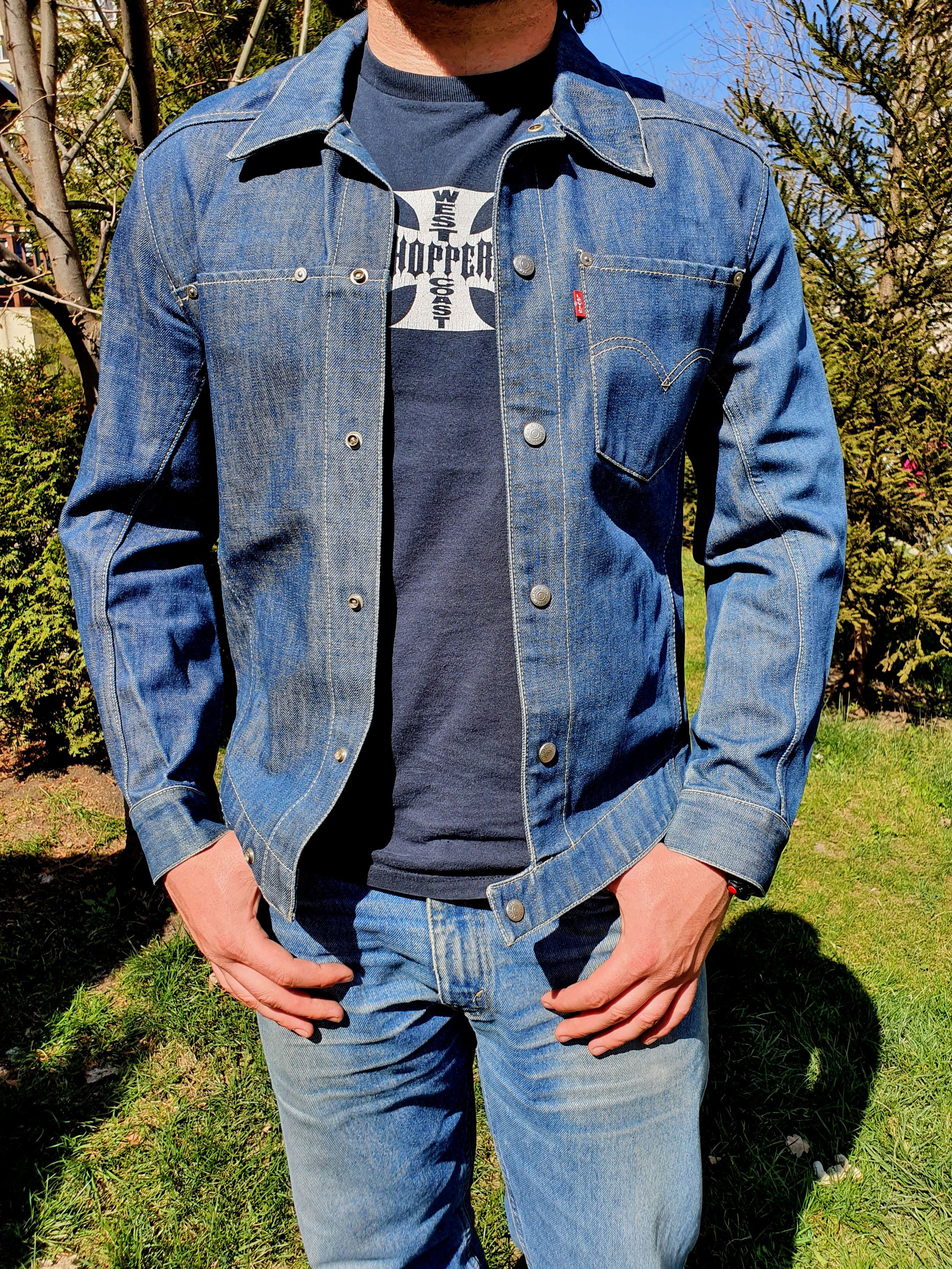 Levi's × Levi's Vintage Clothing Rare Engineered Jeans Levi's Denim Vintage Jacket Size US S / EU 44-46 / 1 - 3 Thumbnail