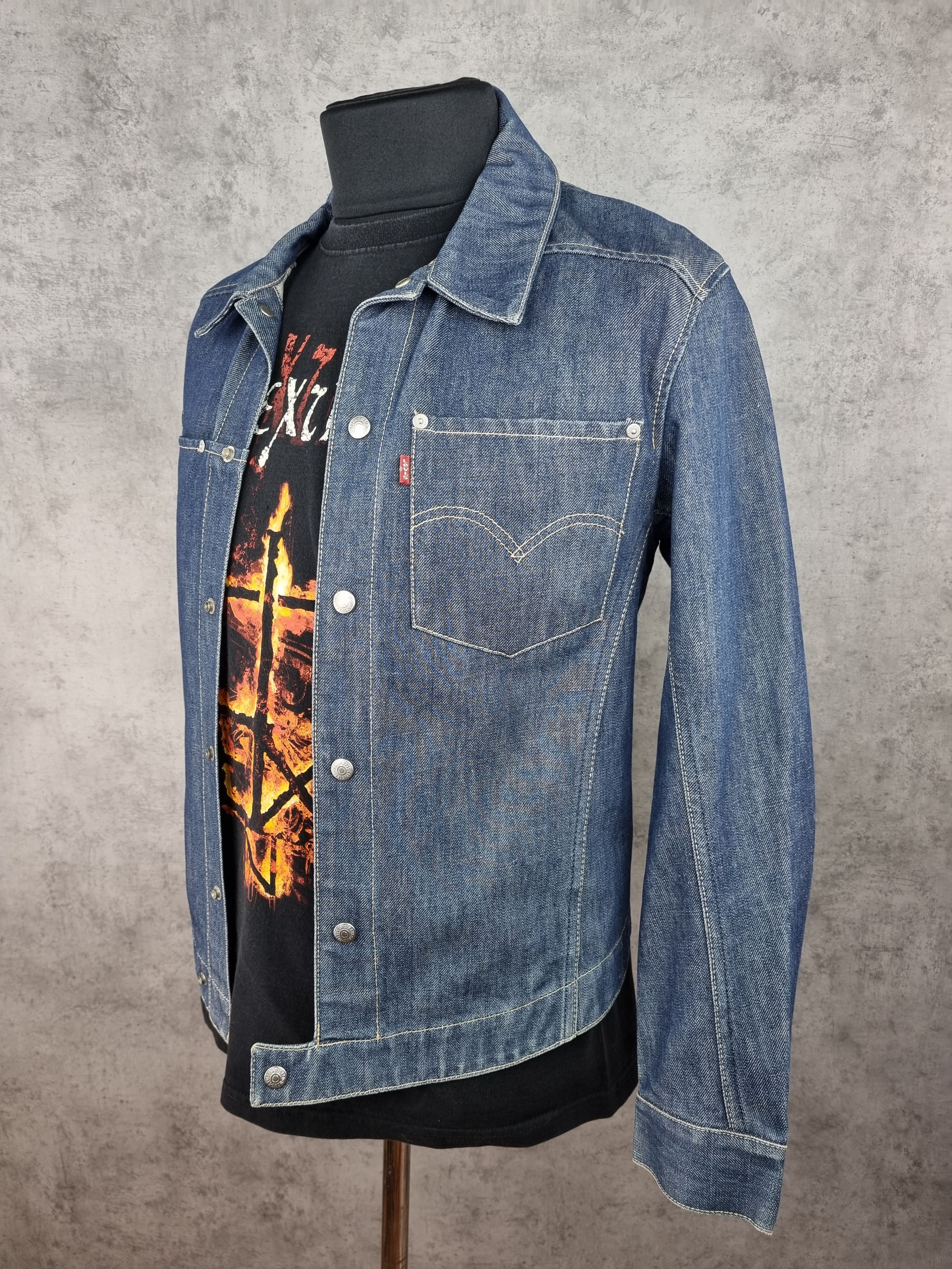 Levi's × Levi's Vintage Clothing Rare Engineered Jeans Levi's Denim Vintage Jacket Size US S / EU 44-46 / 1 - 1 Thumbnail