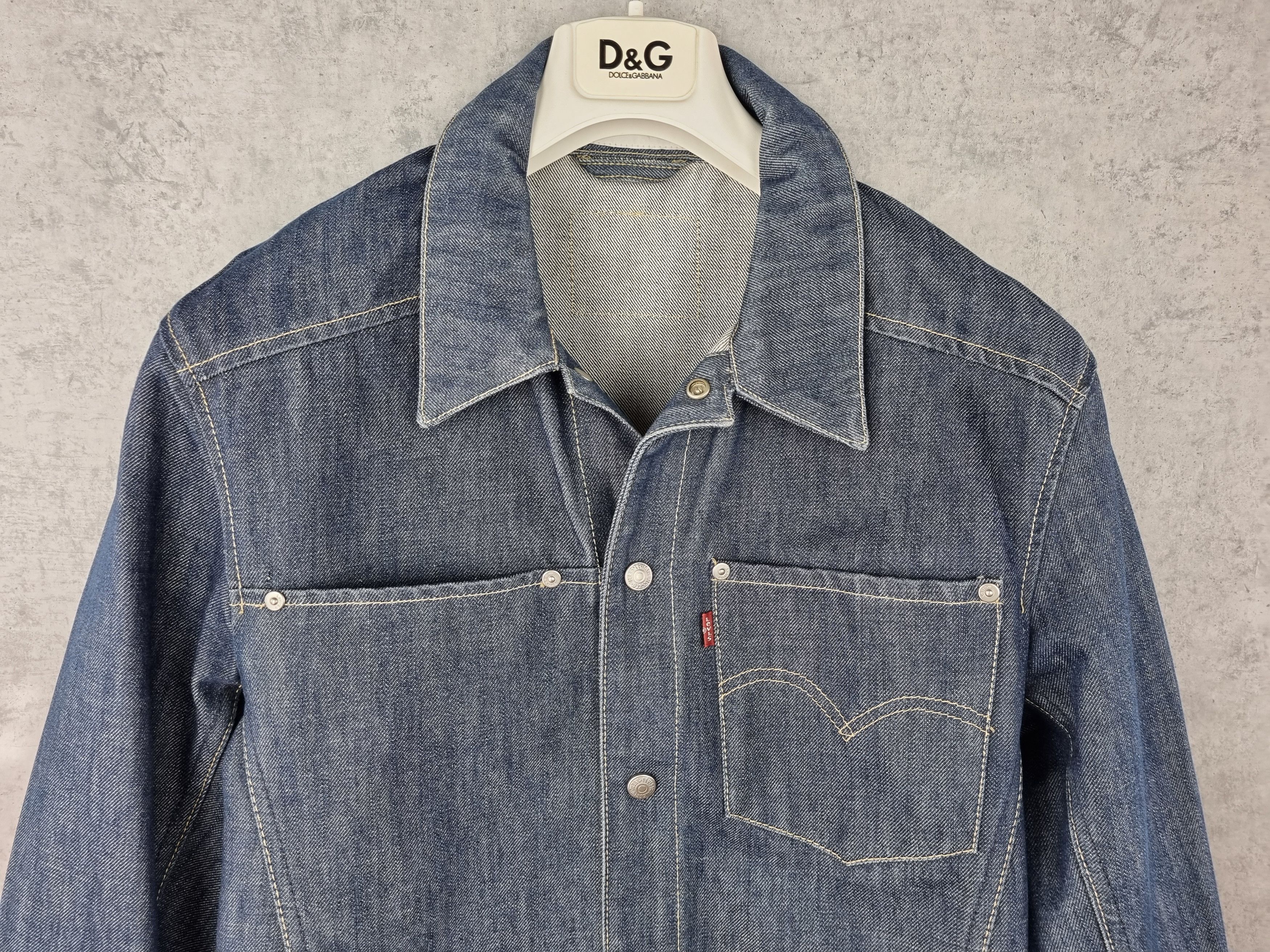 Levi's × Levi's Vintage Clothing Rare Engineered Jeans Levi's Denim Vintage Jacket Size US S / EU 44-46 / 1 - 8 Thumbnail