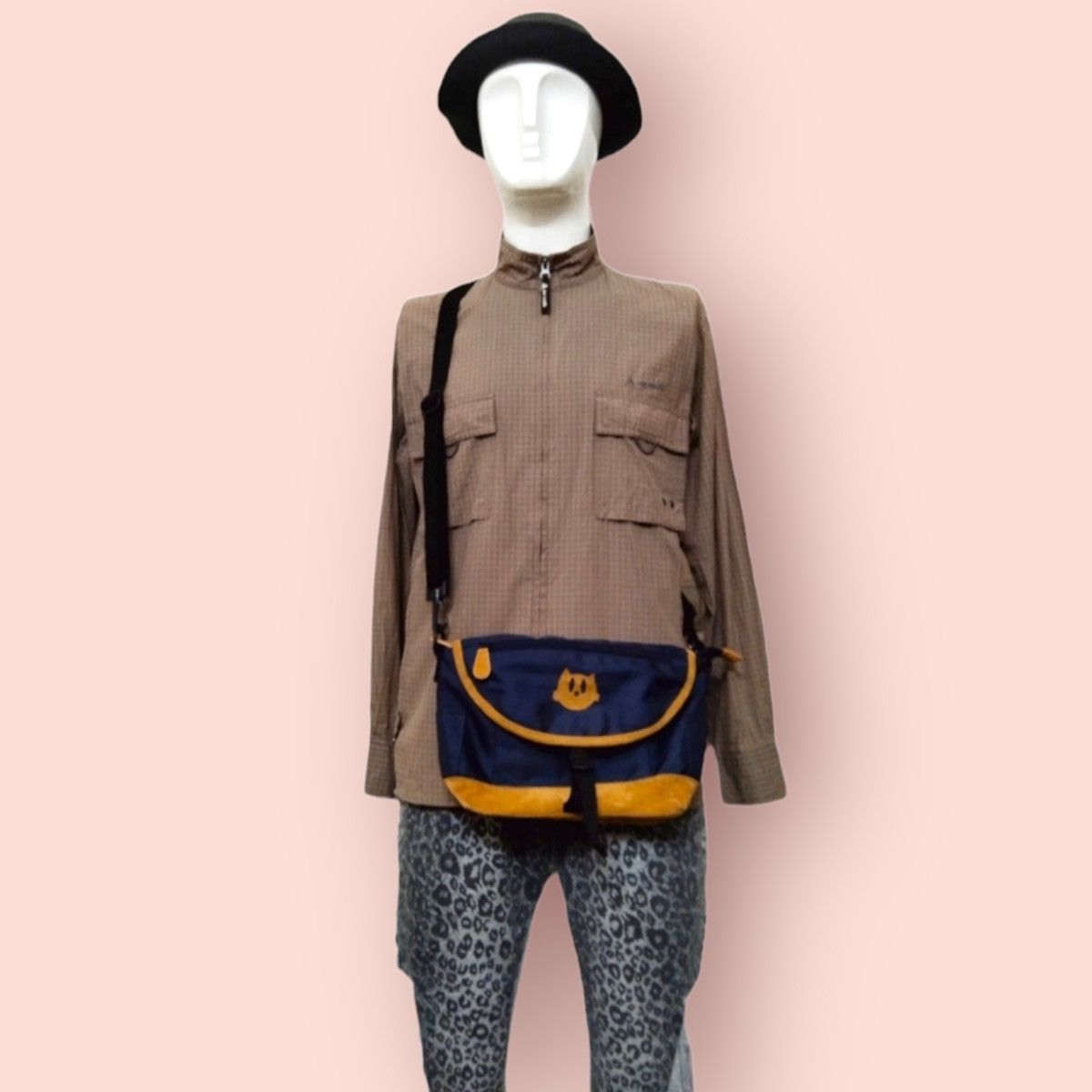 Japanese Brand × Other JAPAN CROSSBODY BAG INSPIRED ISSEYMIYAKE/FELIX THE CAT Size ONE SIZE - 7 Thumbnail