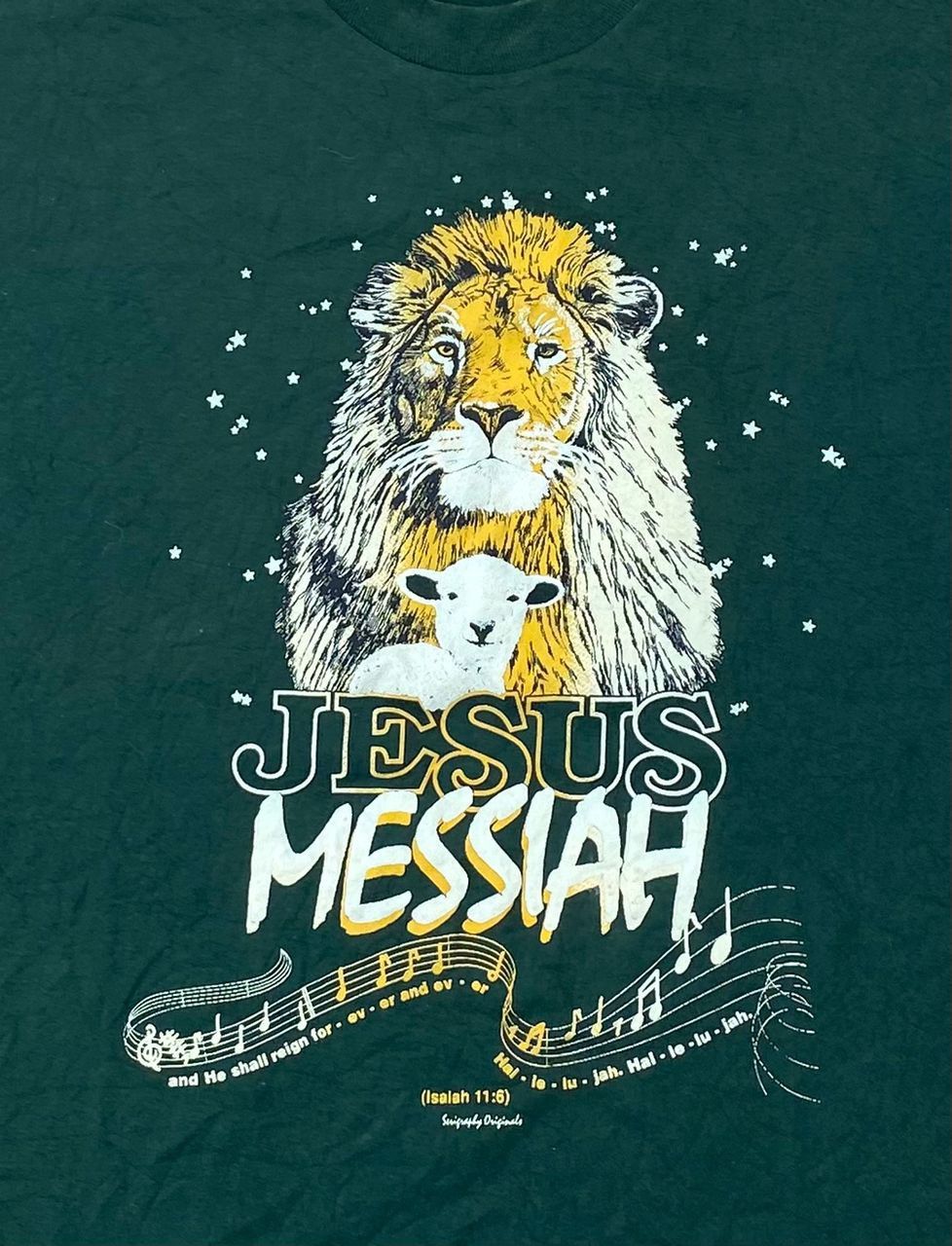 Vintage vintage tee E 1 messiah Size US L / EU 52-54 / 3 - 2 Thumbnail