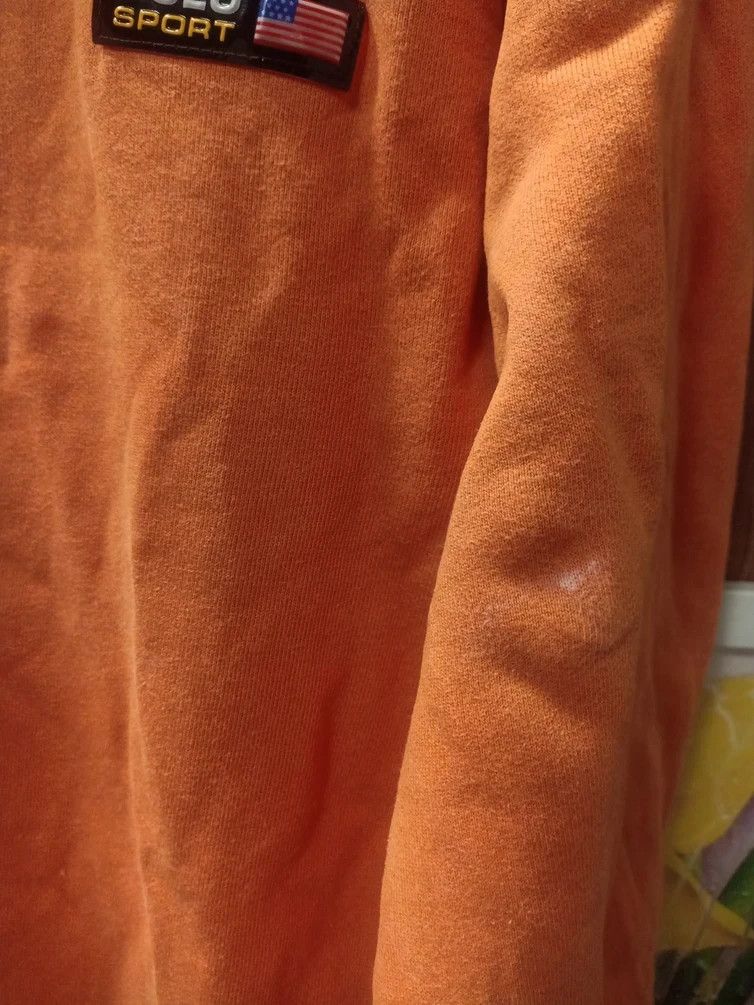 Polo Ralph Lauren × Ralph Lauren × Vintage vintage 90s sweatshirt half zip polo ralph lauren Size US L / EU 52-54 / 3 - 6 Thumbnail