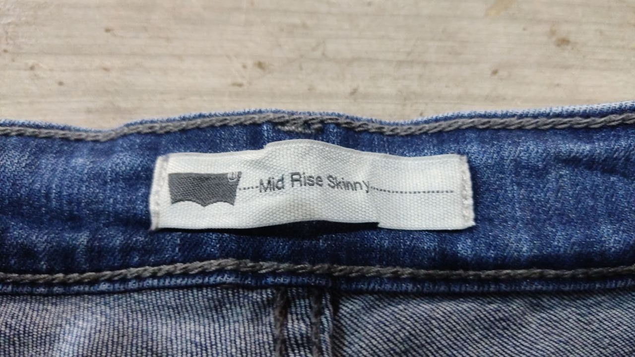 Levi's levis mid rise skinny denim Size 32" / US 10 / IT 46 - 13 Thumbnail